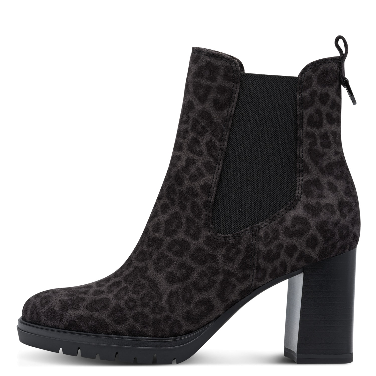 Tamaris Chelseaboots  Blockabsatz, Stiefelette im angesagten Leo-Look