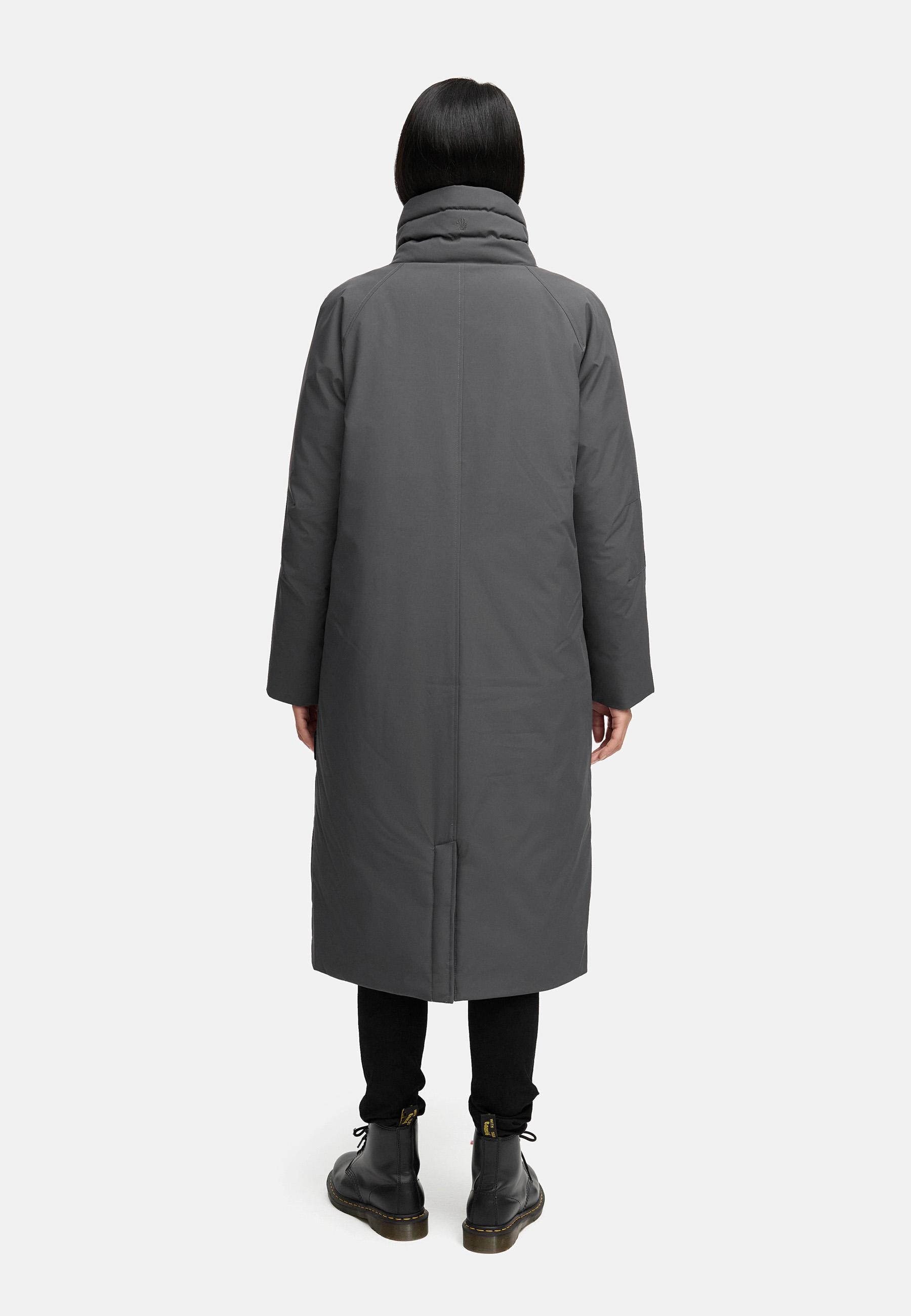 Navahoo Wintermantel »Traumblüte 14«, Warmer Parka mit Stehkragen
