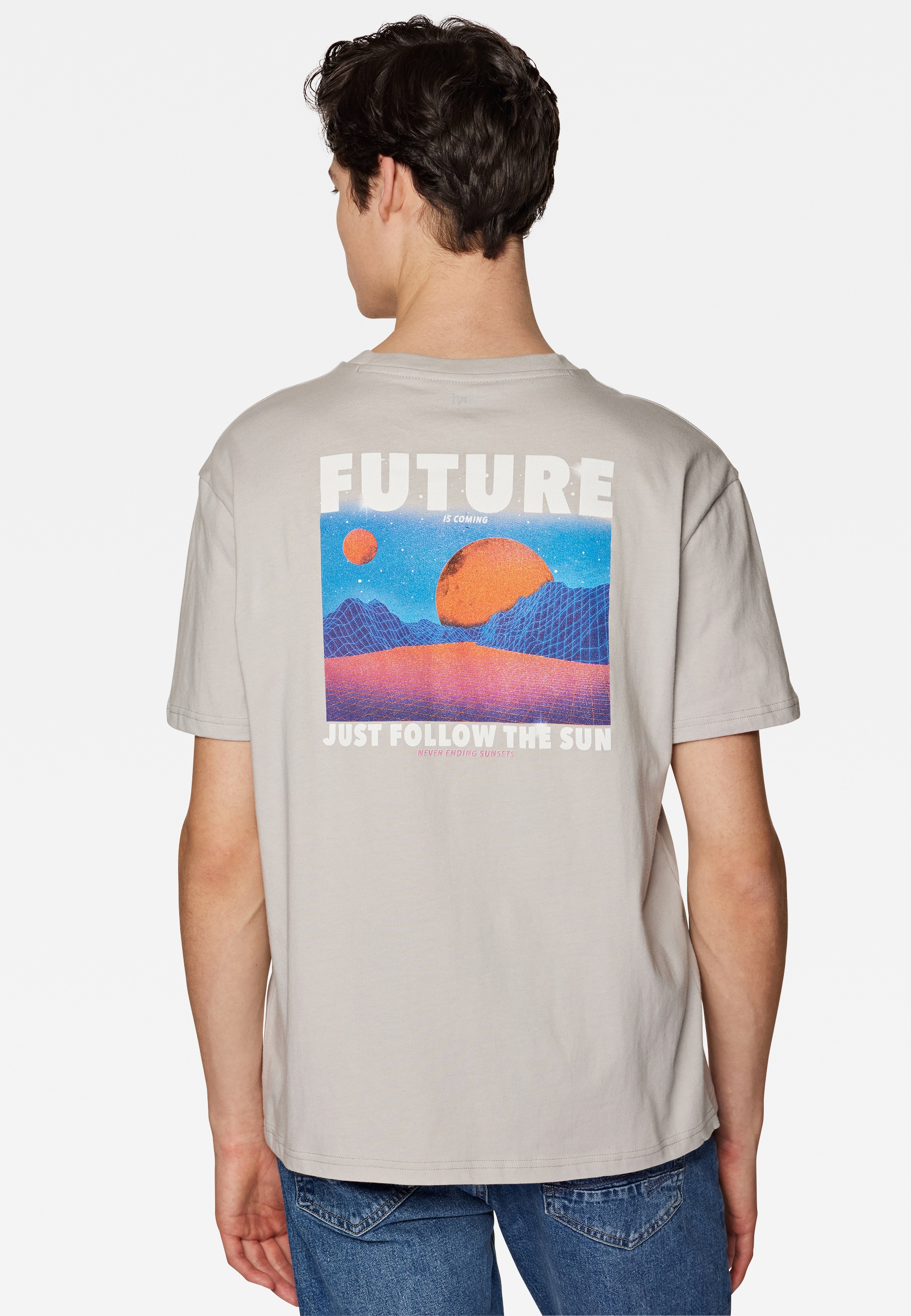Mavi T-Shirt »FUTURE PRINTED TEE«, T-Shirt mit Druck