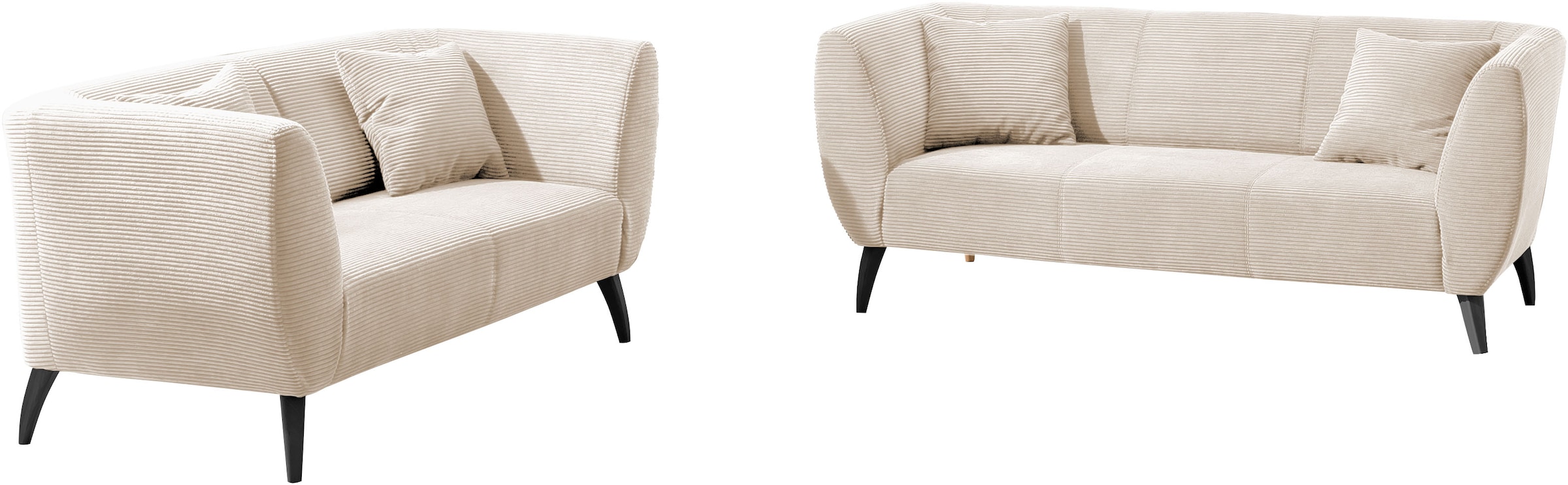 INOSIGN Polstergarnitur "Colori" Set, 3-Sitzer und 2-Sitzer, 2 Stk. tlg. au günstig online kaufen