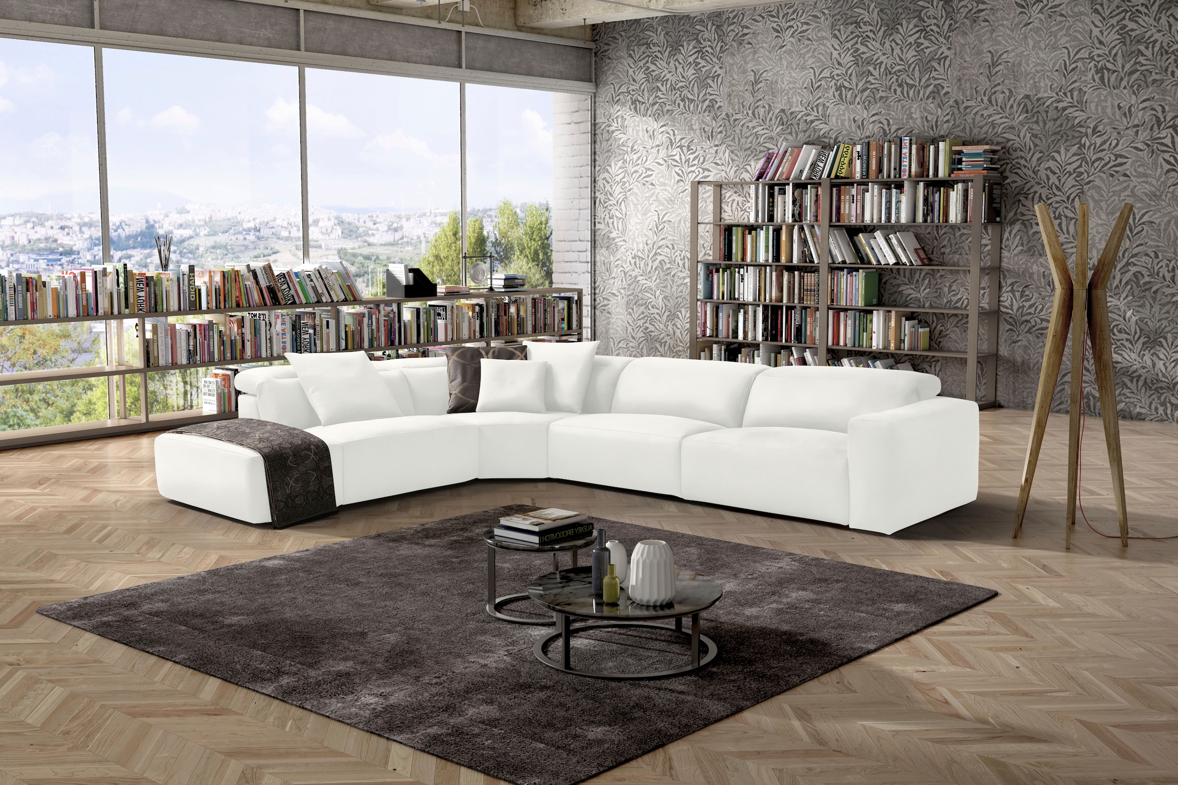 Egoitaliano Ecksofa "Beverly, extravangantes Designsofa mit erstklassigem S günstig online kaufen