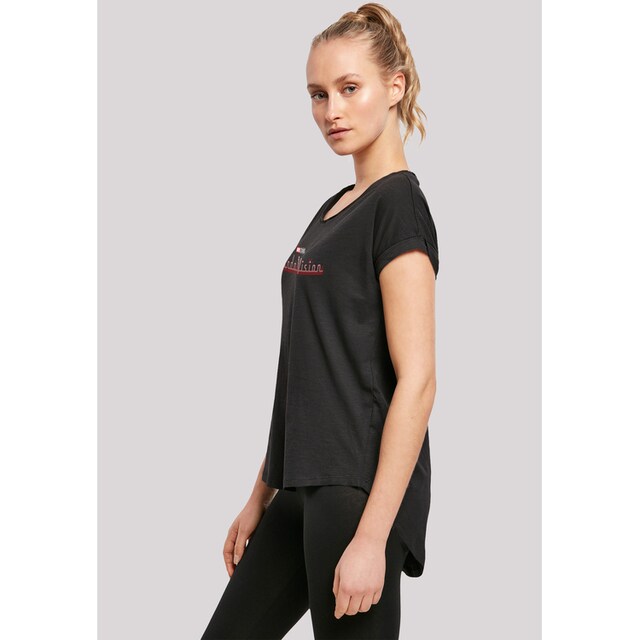 F4NT4STIC Kurzarmshirt »Damen Marvel WandaVision Logo with Ladies Long Slub  Tee«, (1 tlg.) online kaufen | BAUR