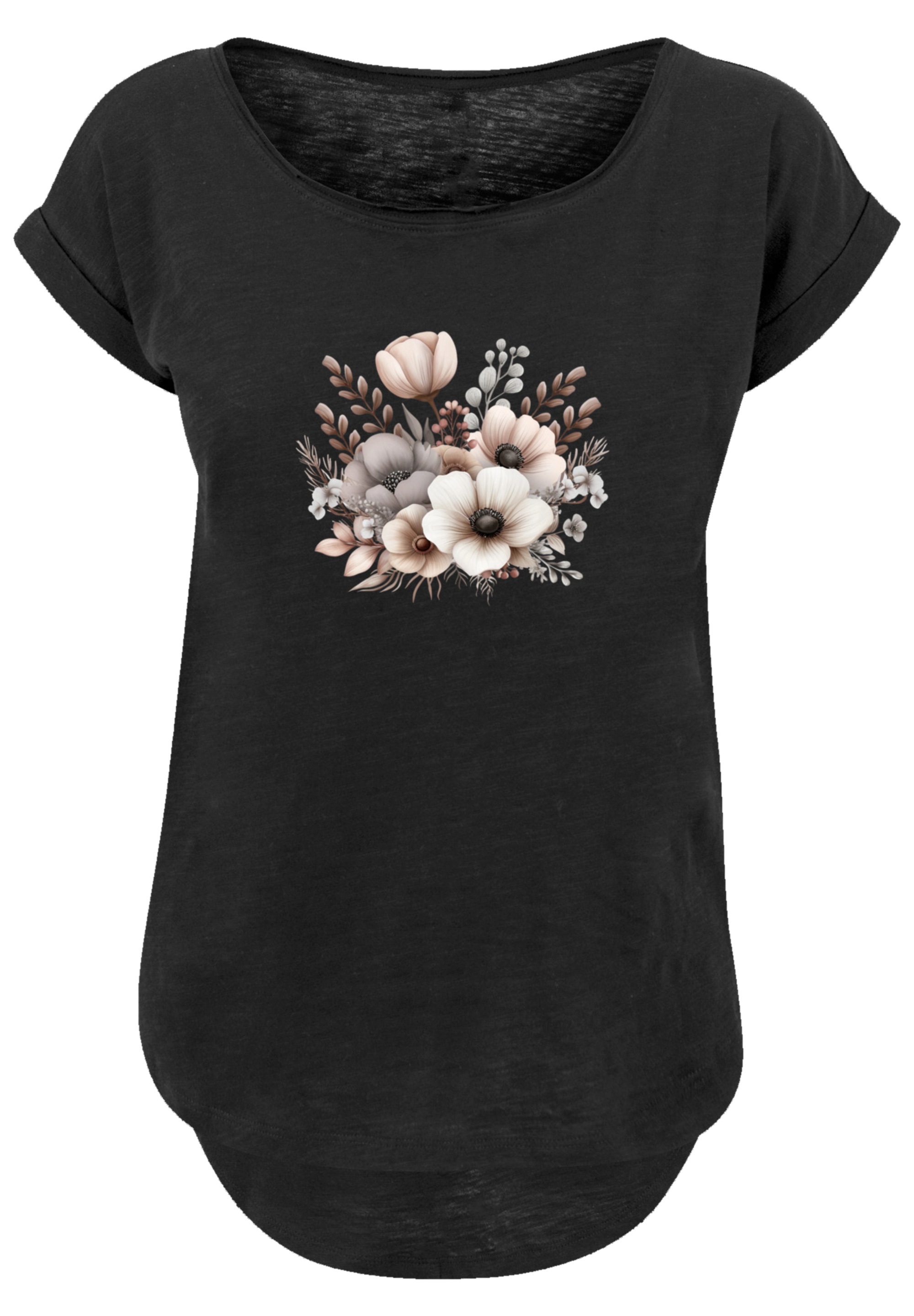 F4NT4STIC T-Shirt »Blumenstrauß Boho«, Premium Qualität