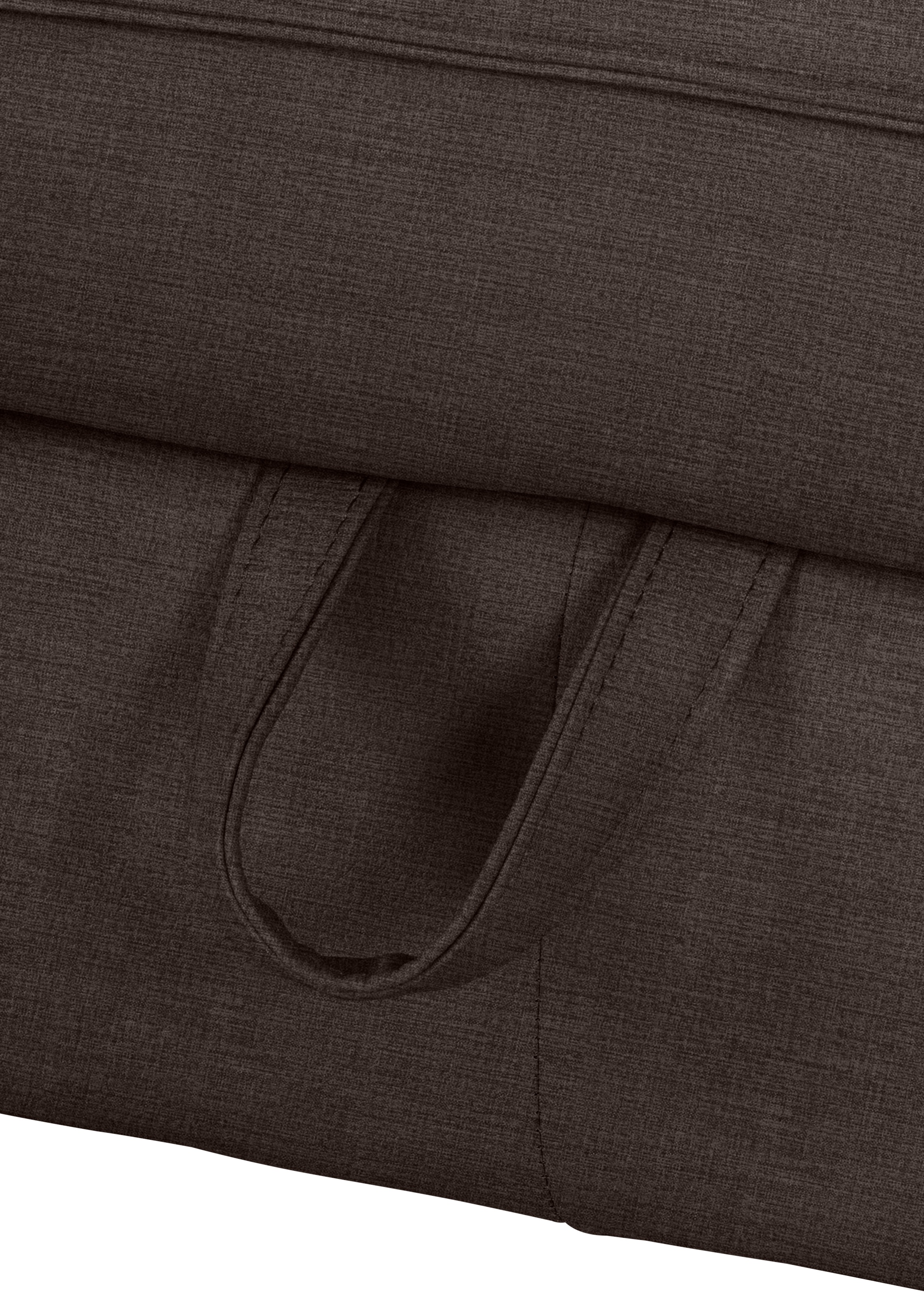 COTTA Ecksofa Driver, mit Kopfteilverstellung, wahlweise mit Bettfunktion