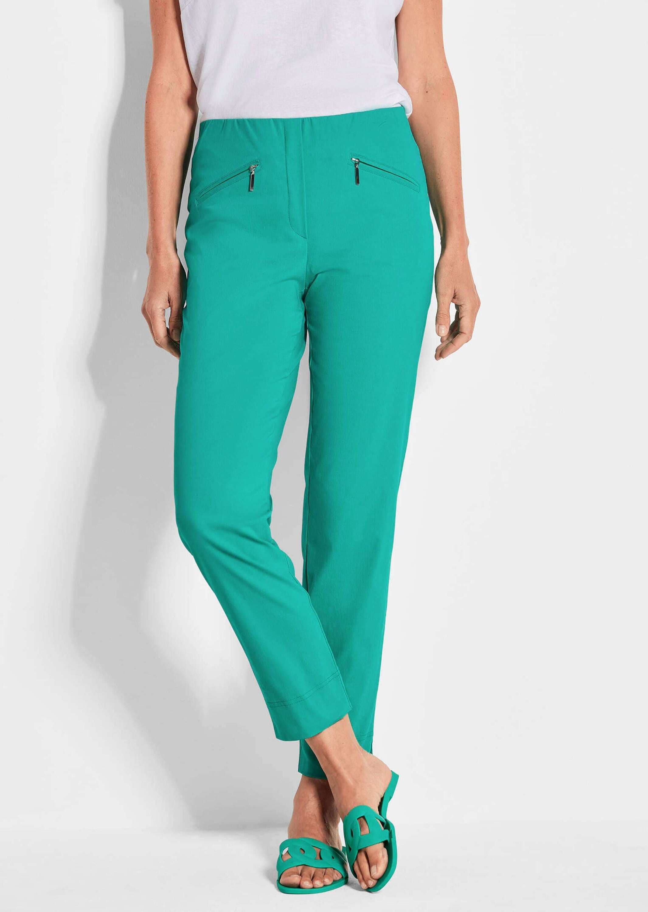GOLDNER 7/8-Hose »Stretchhose LOUISA, dehnbar & mit Taschen«