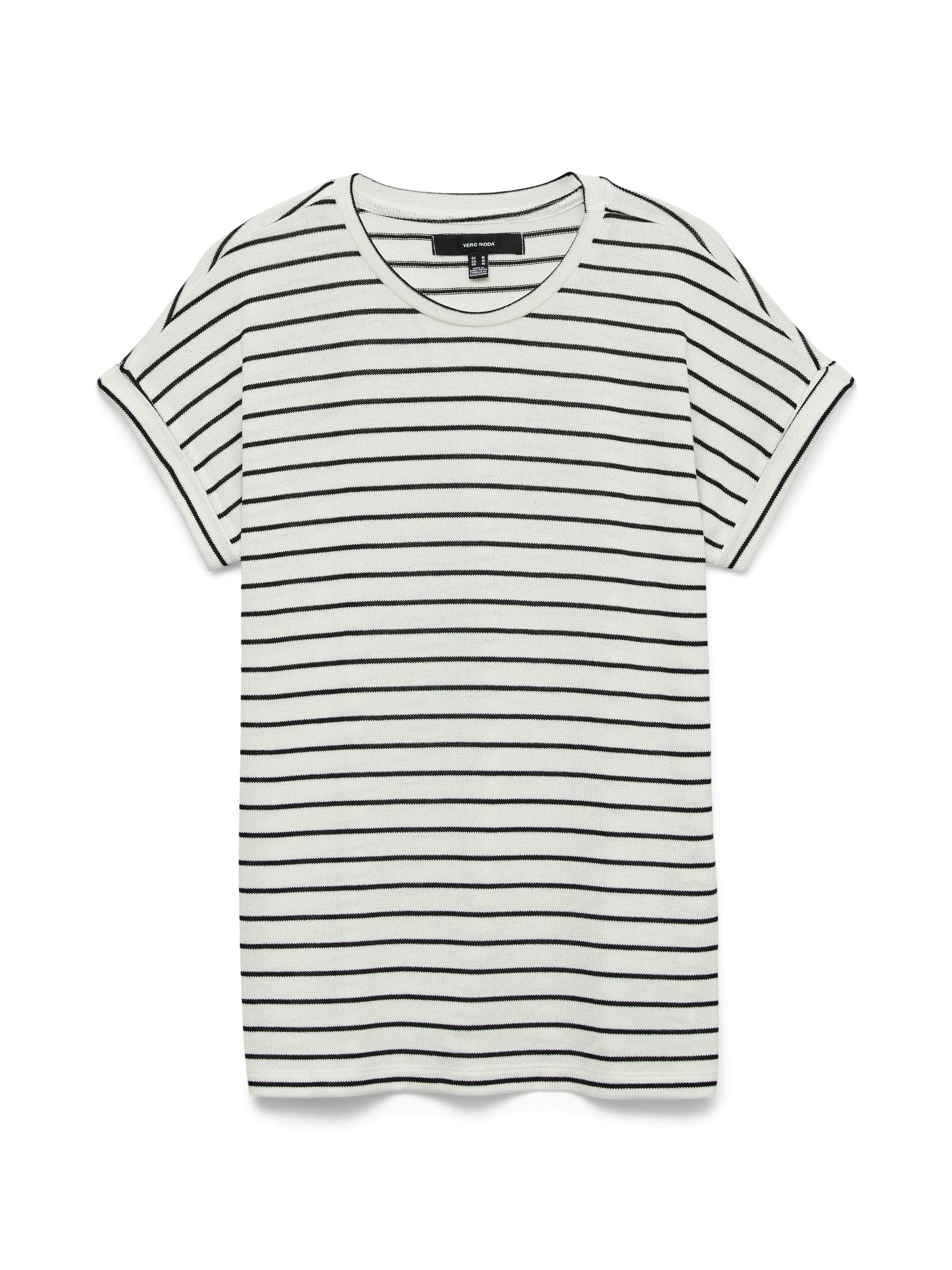 Vero Moda Kurzarmpullover »VMBRIANNA SS O-NECK PULLOVER BOO REP«