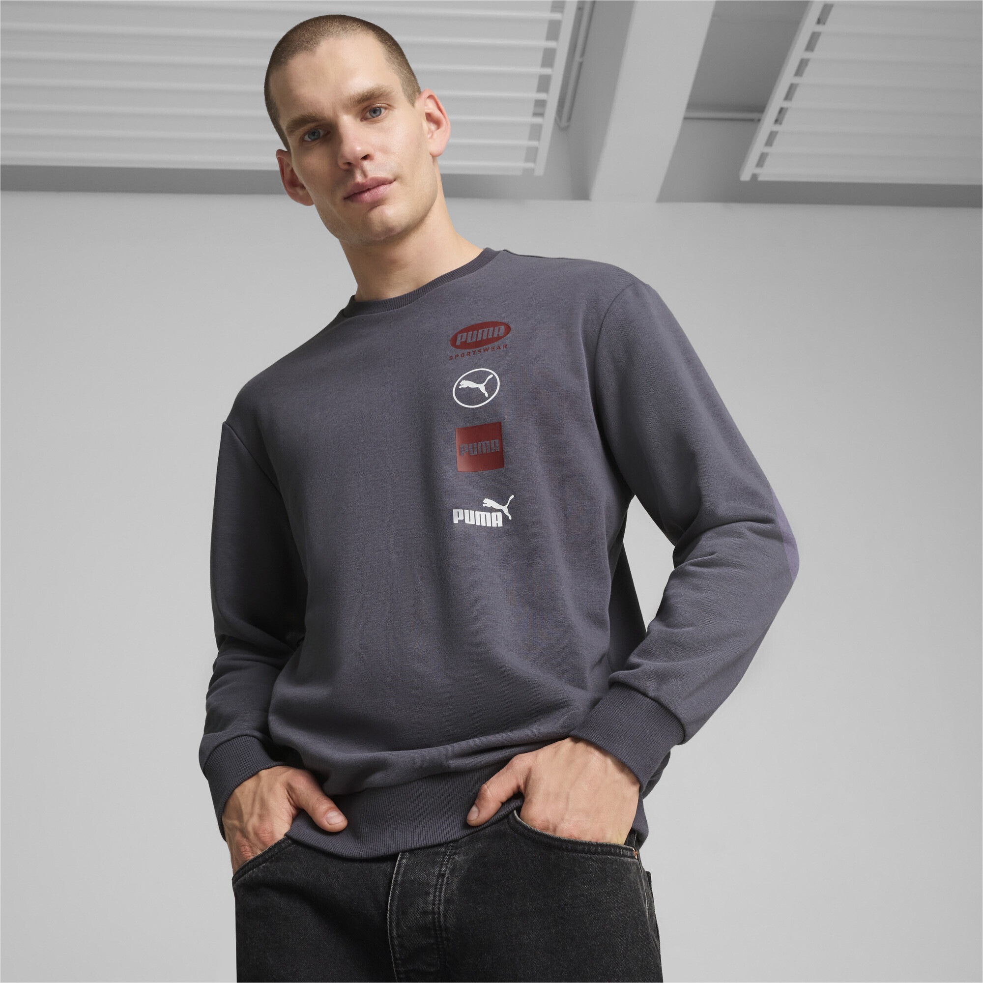 PUMA Sweatshirt »PUMA POWER Graphic Sweatshirt Herren«