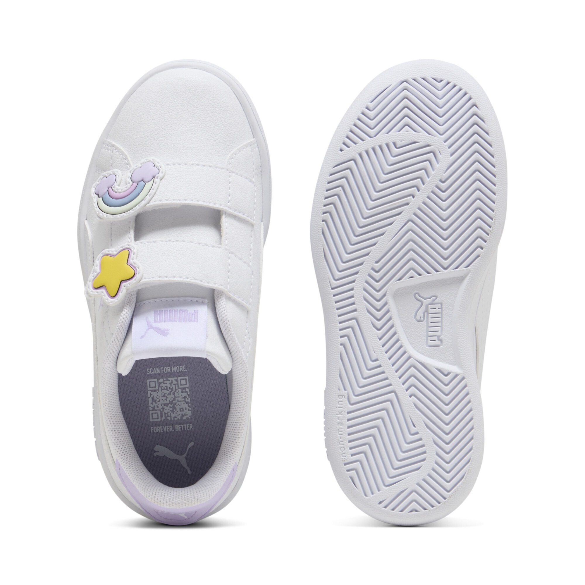 PUMA Sneaker »PUMA Smash 3.0 Badges Sneakers Mädchen«