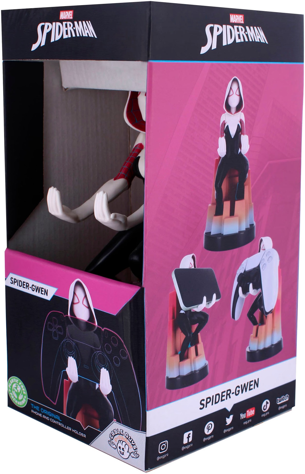 NBG Controller-Halterung »Cable Guy- Spider-Gwen«, (1 St.)