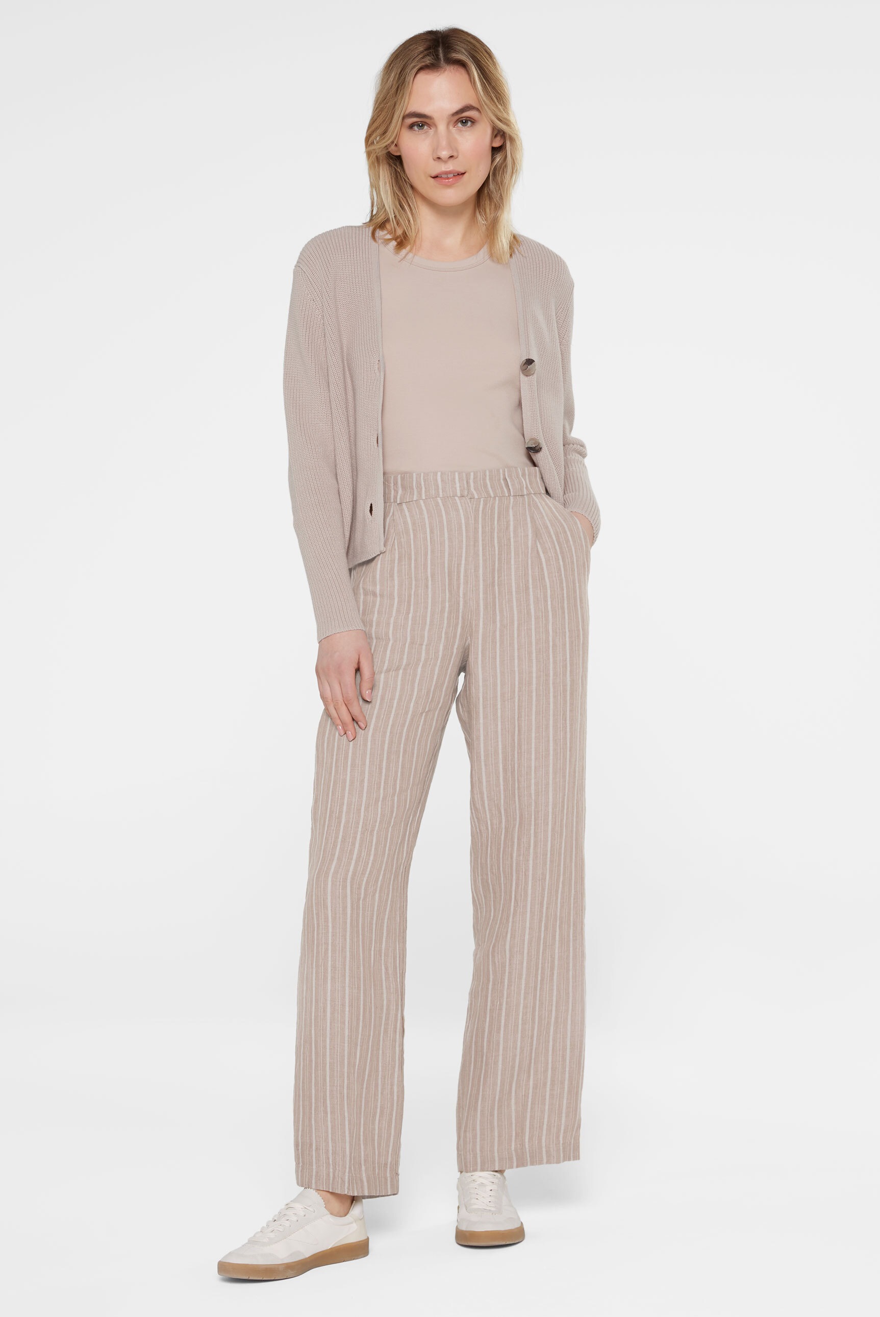 SENSES.THE LABEL Cardigan, im Rippstrickmuster