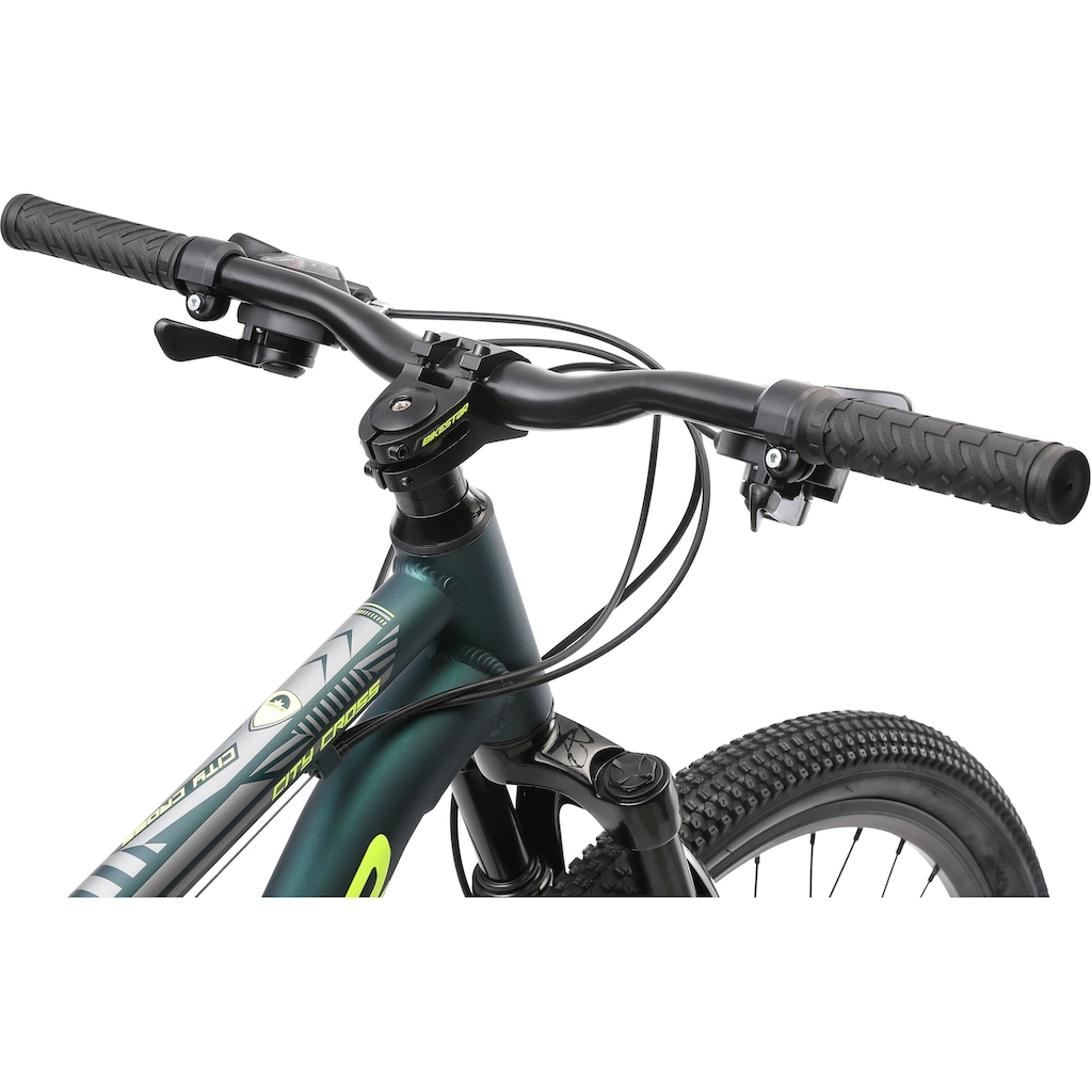 Bikestar Mountainbike, 21 Gang, Shimano, RD-TY300 Schaltwerk, Kettenschaltung