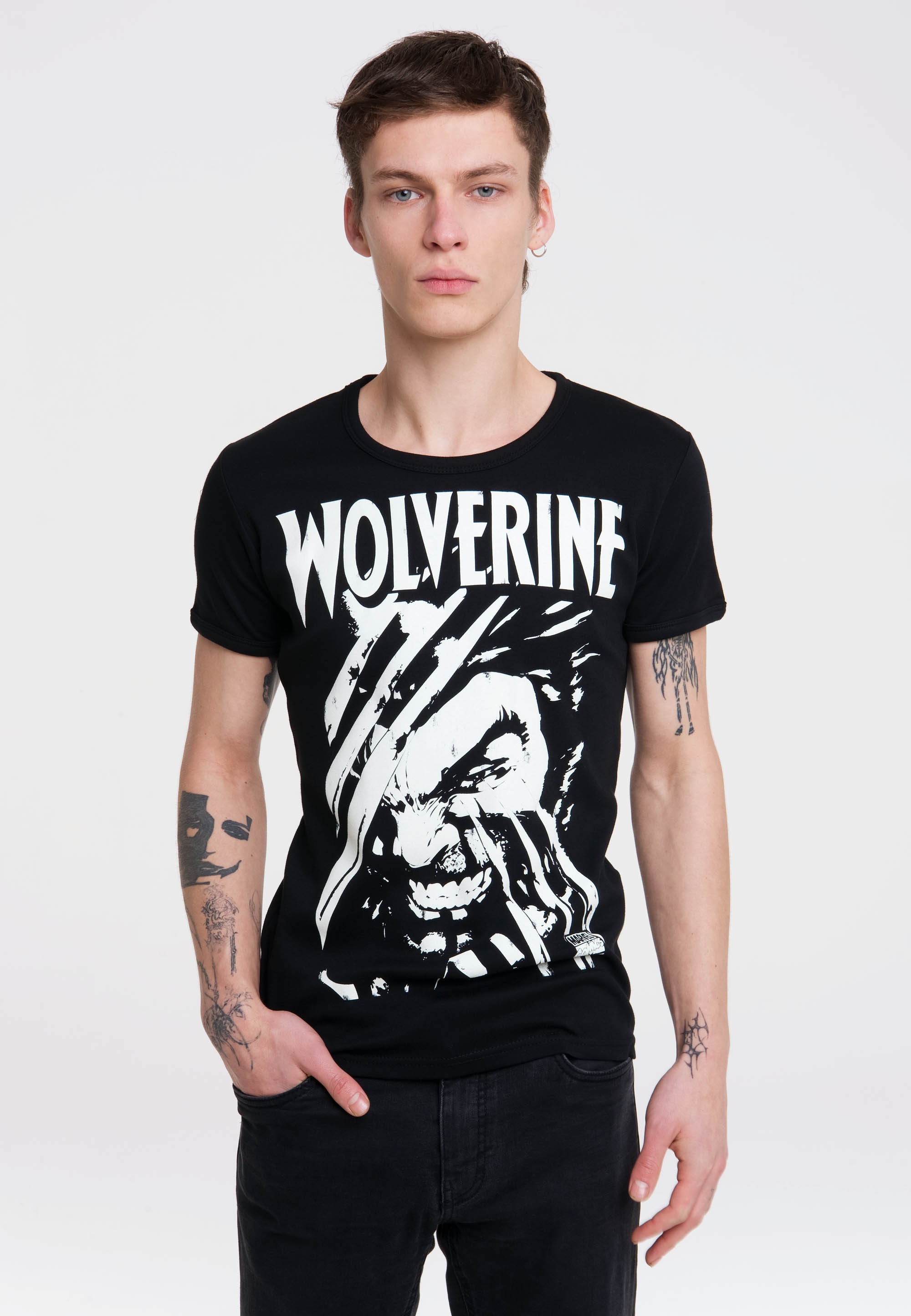 LOGOSHIRT T-Shirt »Wolverine«, mit Marvel-Print ▷ für | BAUR