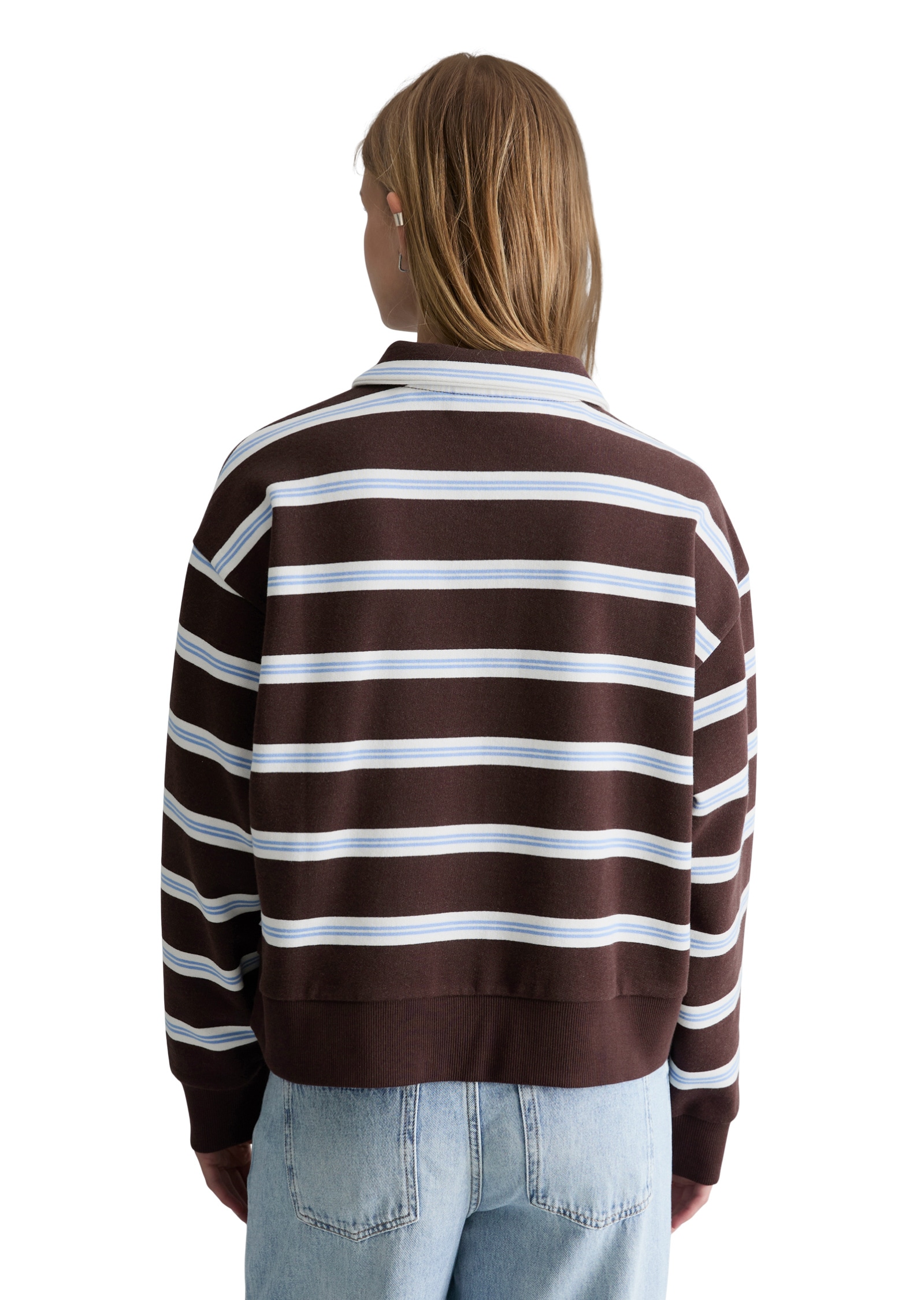 Marc O'Polo DENIM Sweatshirt »aus Bio-Baumwolle«
