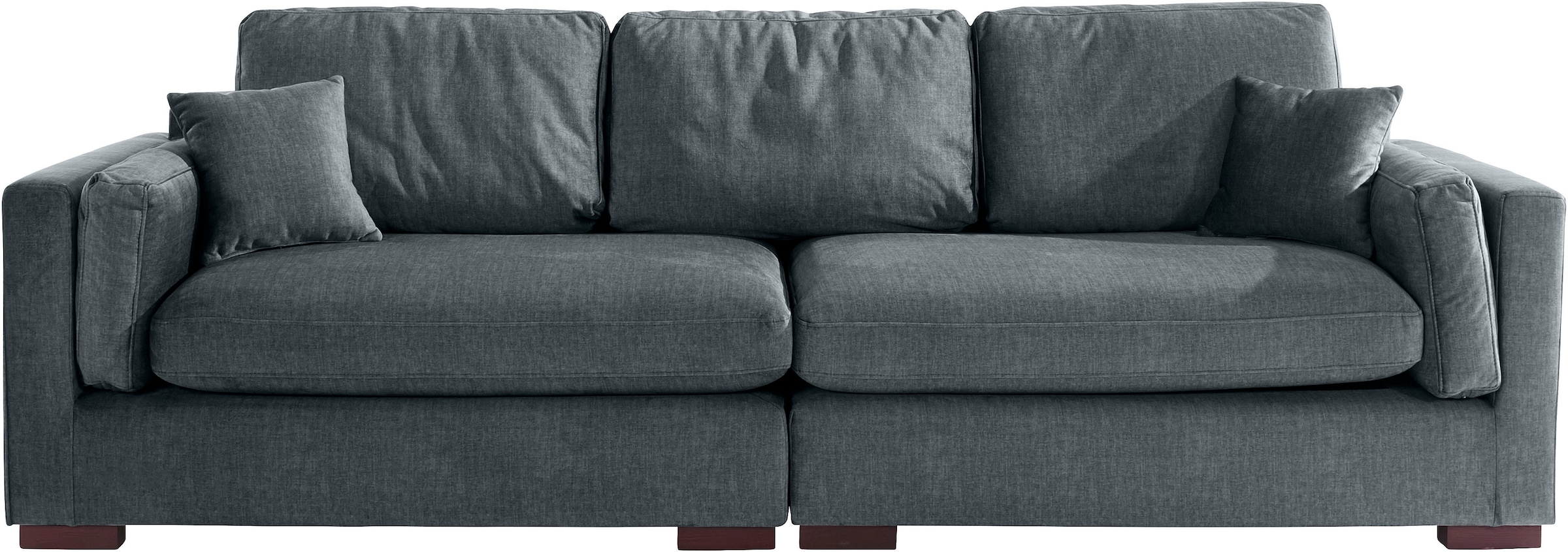 Home affaire Big-Sofa "Fresh Pond", in vielen Bezugsqualitäten und Farben, B/T/H: 290/96/95 cm