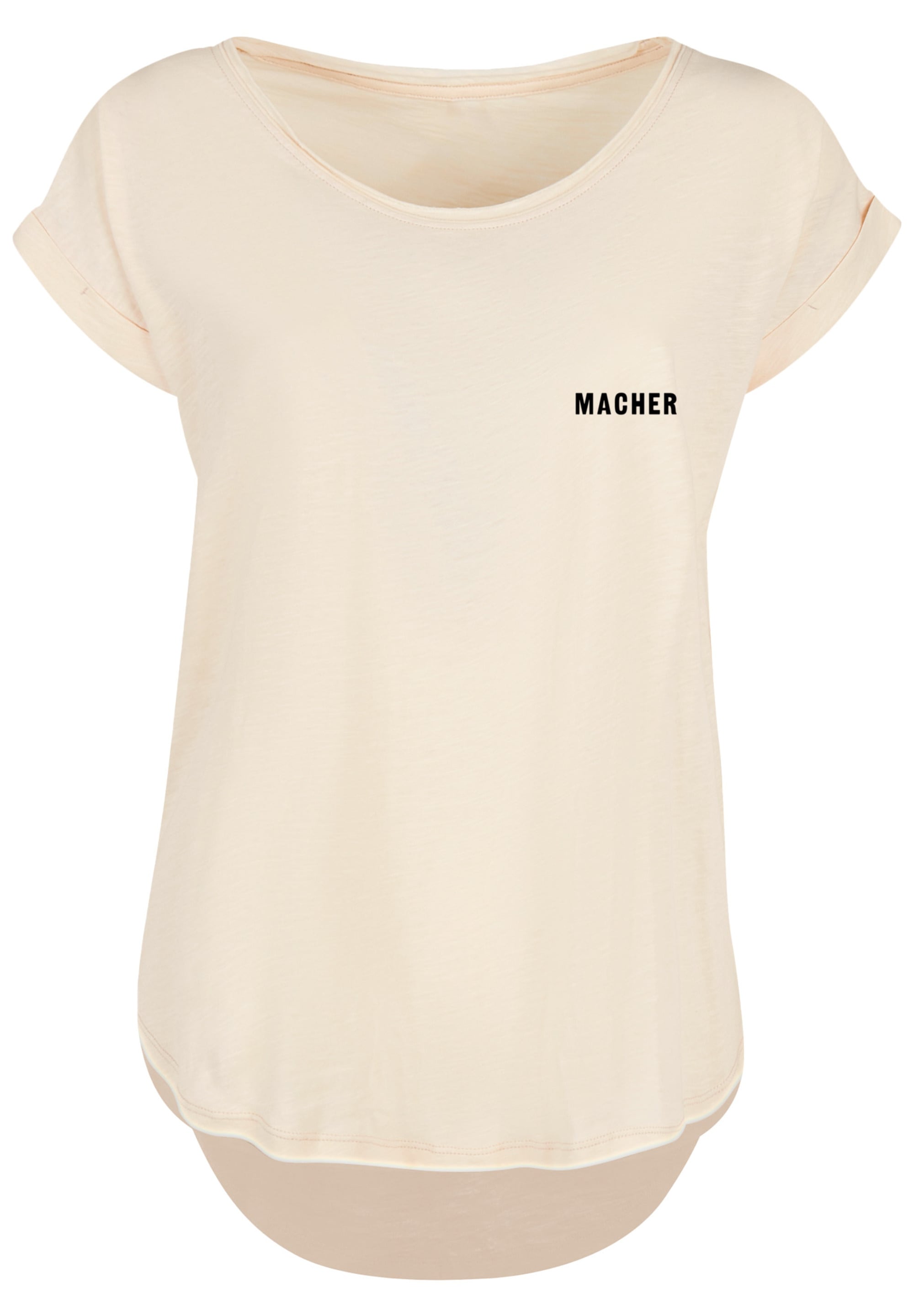 F4NT4STIC T-Shirt »Macher«, Jugendwort 2022, slang, lang geschnitten