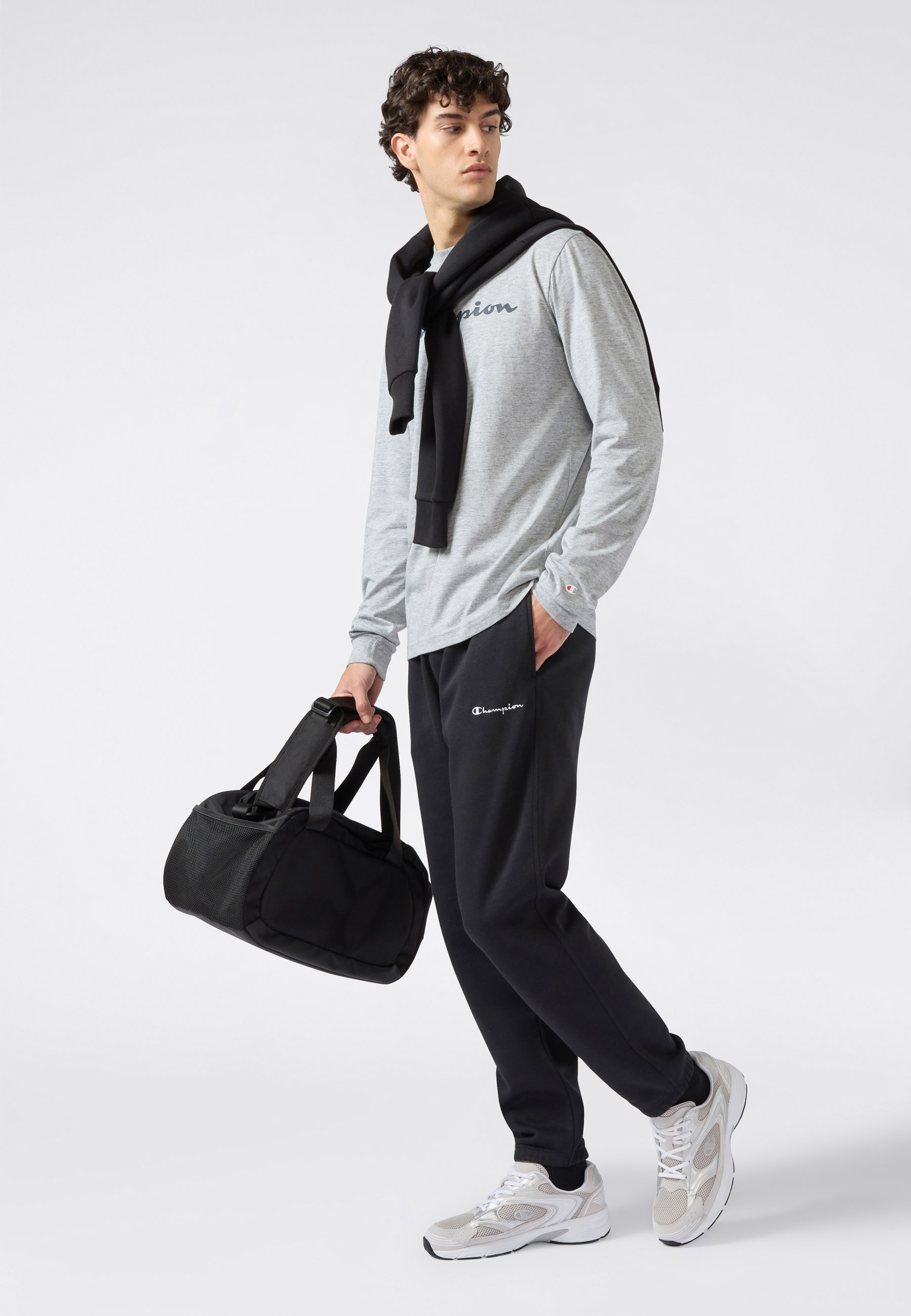 Champion Jogginghose »ICONS Fleece Elastic Cuff Pants«  mit elastischen Bündchen, sportlicher Stil