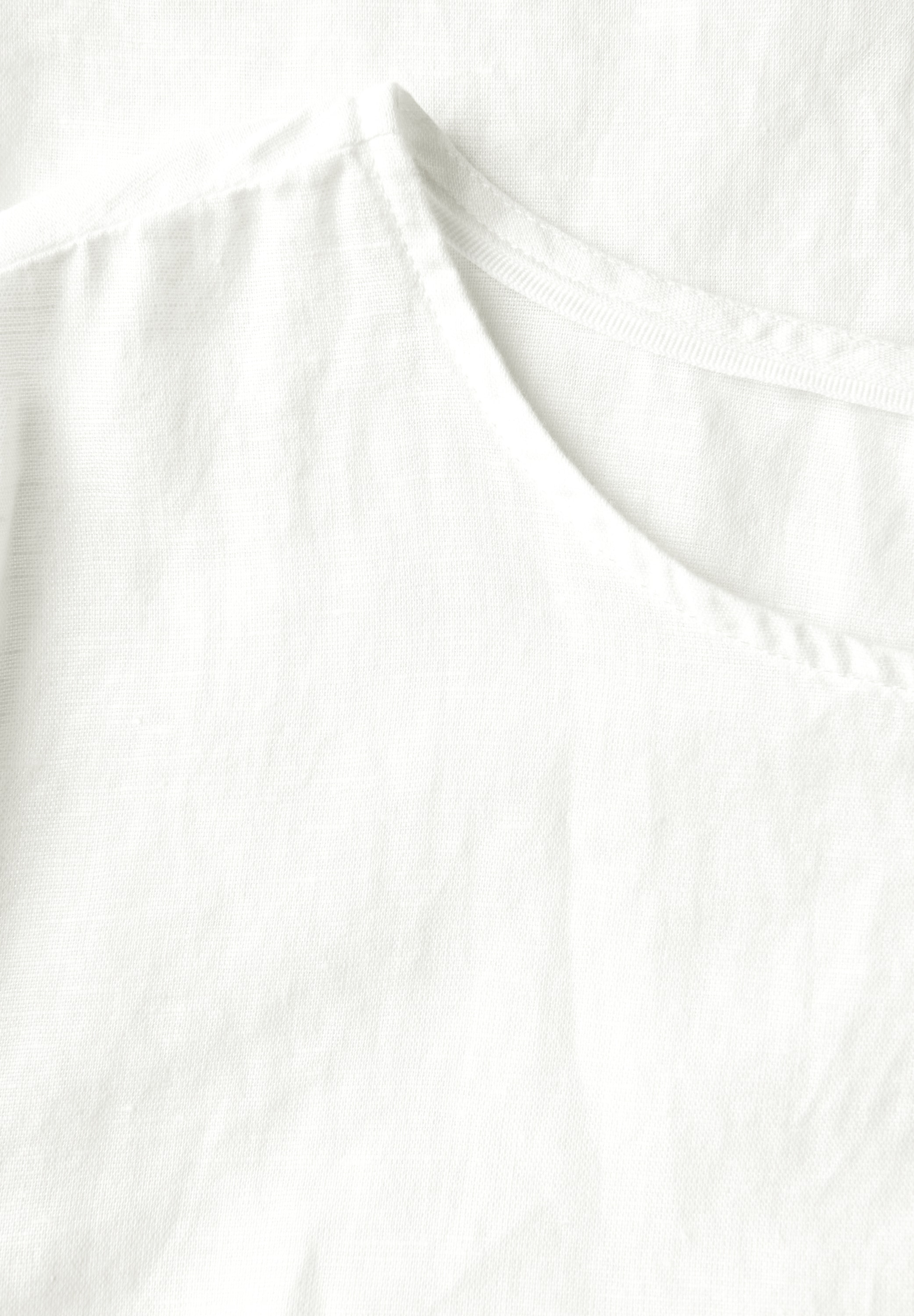 STREET ONE Shirtbluse, mit Leinenanteil