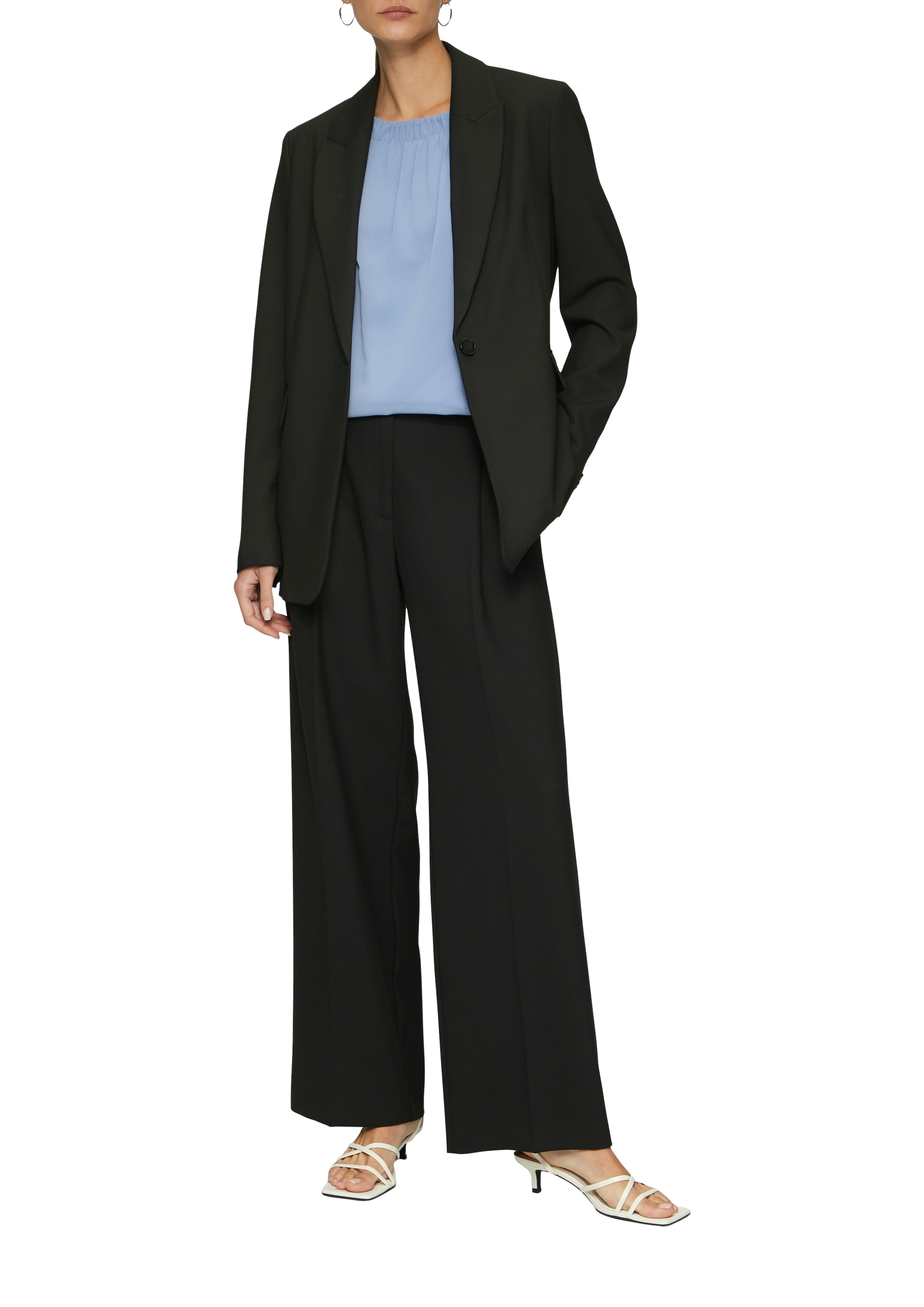 s.Oliver BLACK LABEL Longblazer, im eleganten Look