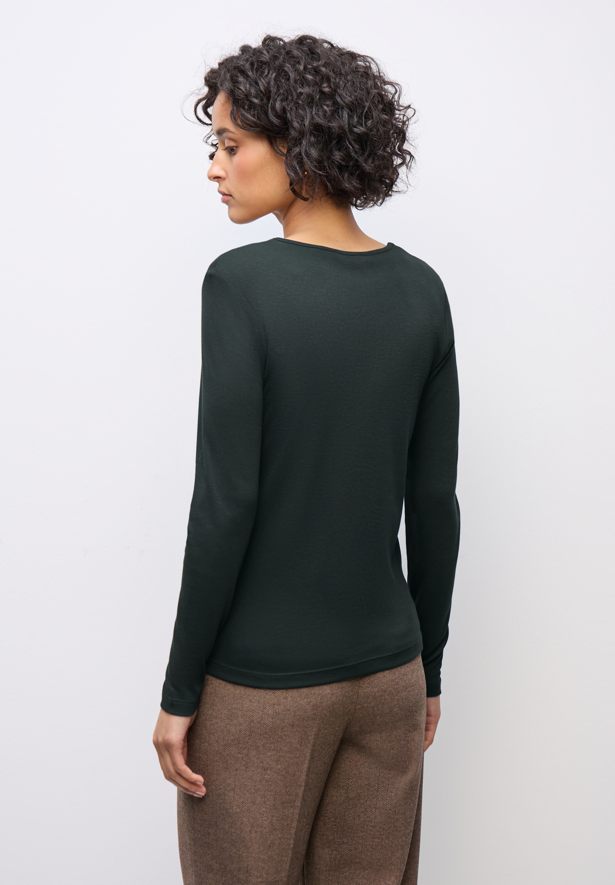 STREET ONE Langarmshirt im soften Baumwoll-Mix günstig online kaufen