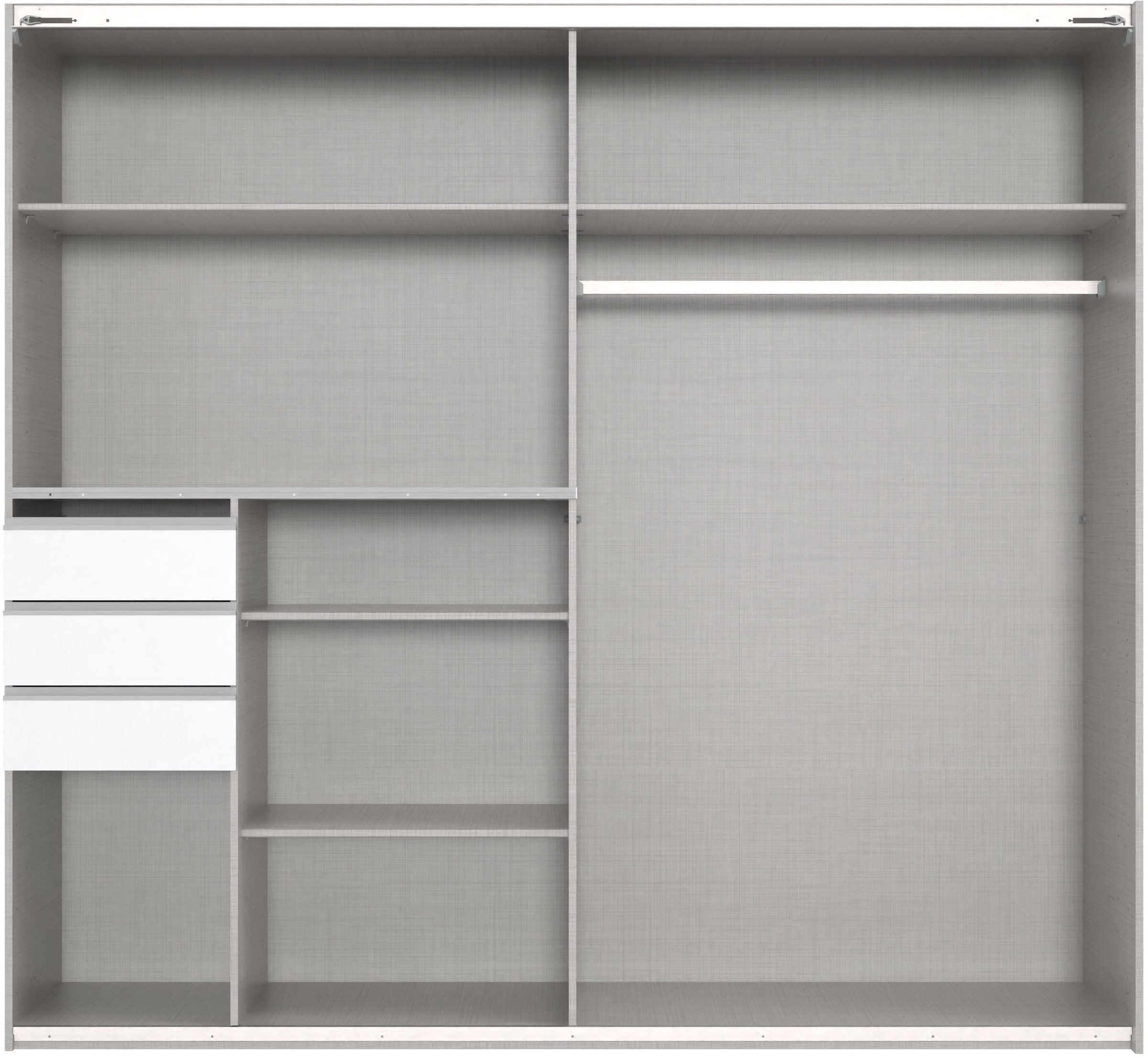 Wimex Schwebetürenschrank »Saigon«, mit Spiegeltür, 2 Türen, 225cm breit