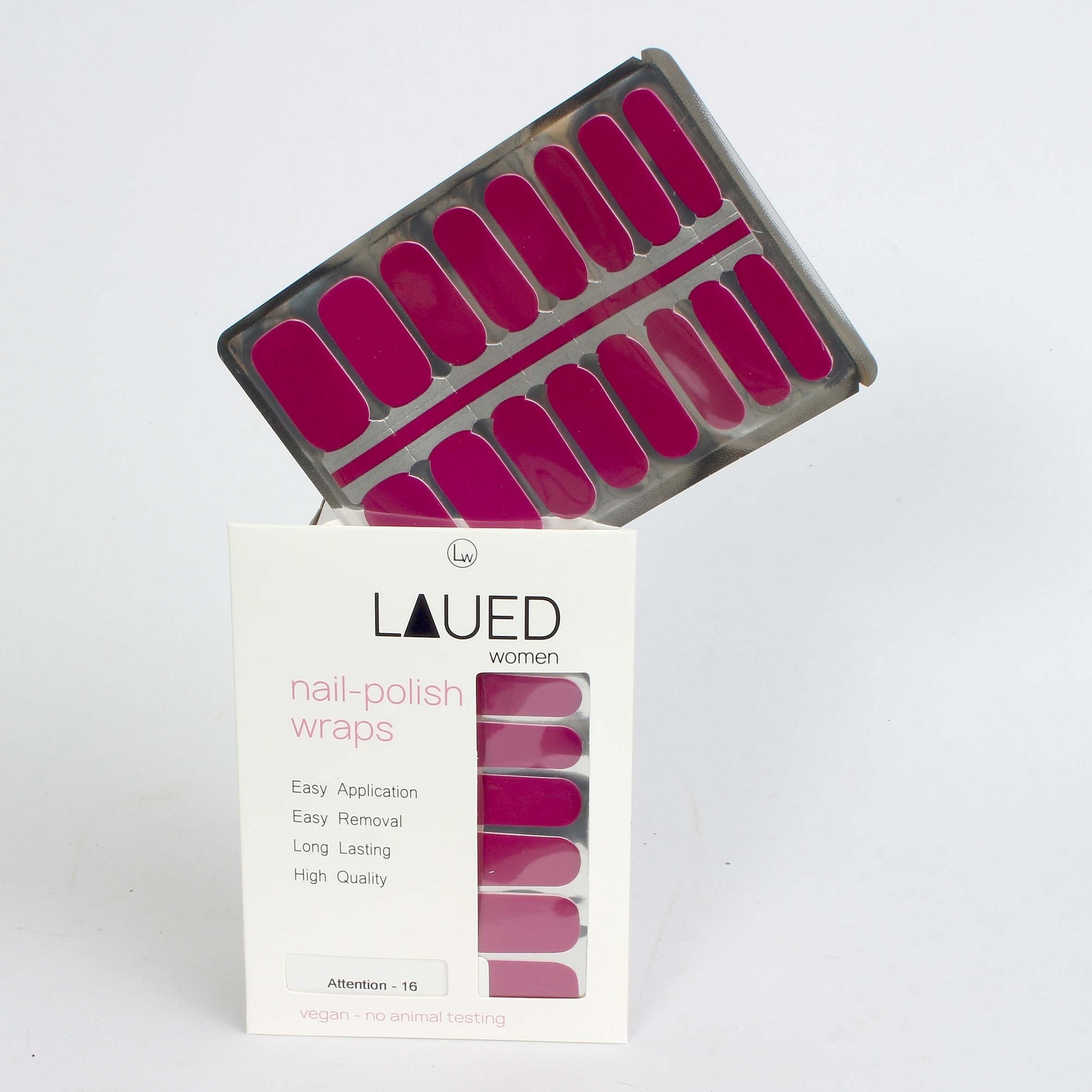 LAUED Nagellack »solid purple«, aus zertifizierter Produktion (SGS / SEDEX) und  Material (FSC) | BAUR | Nagellacke