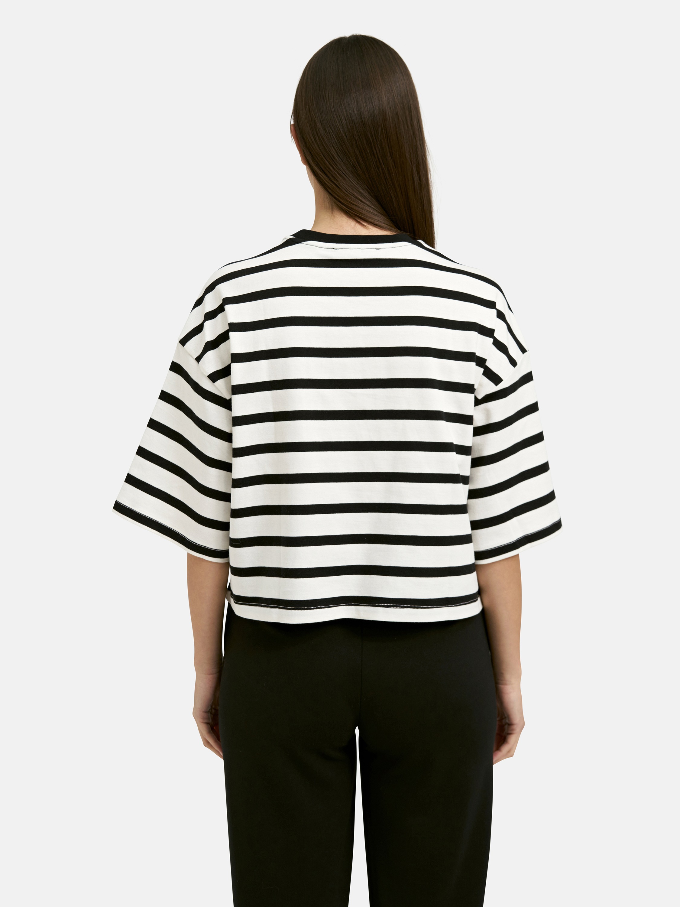 Smith & Soul Rundhalsshirt mit offenen Kanten