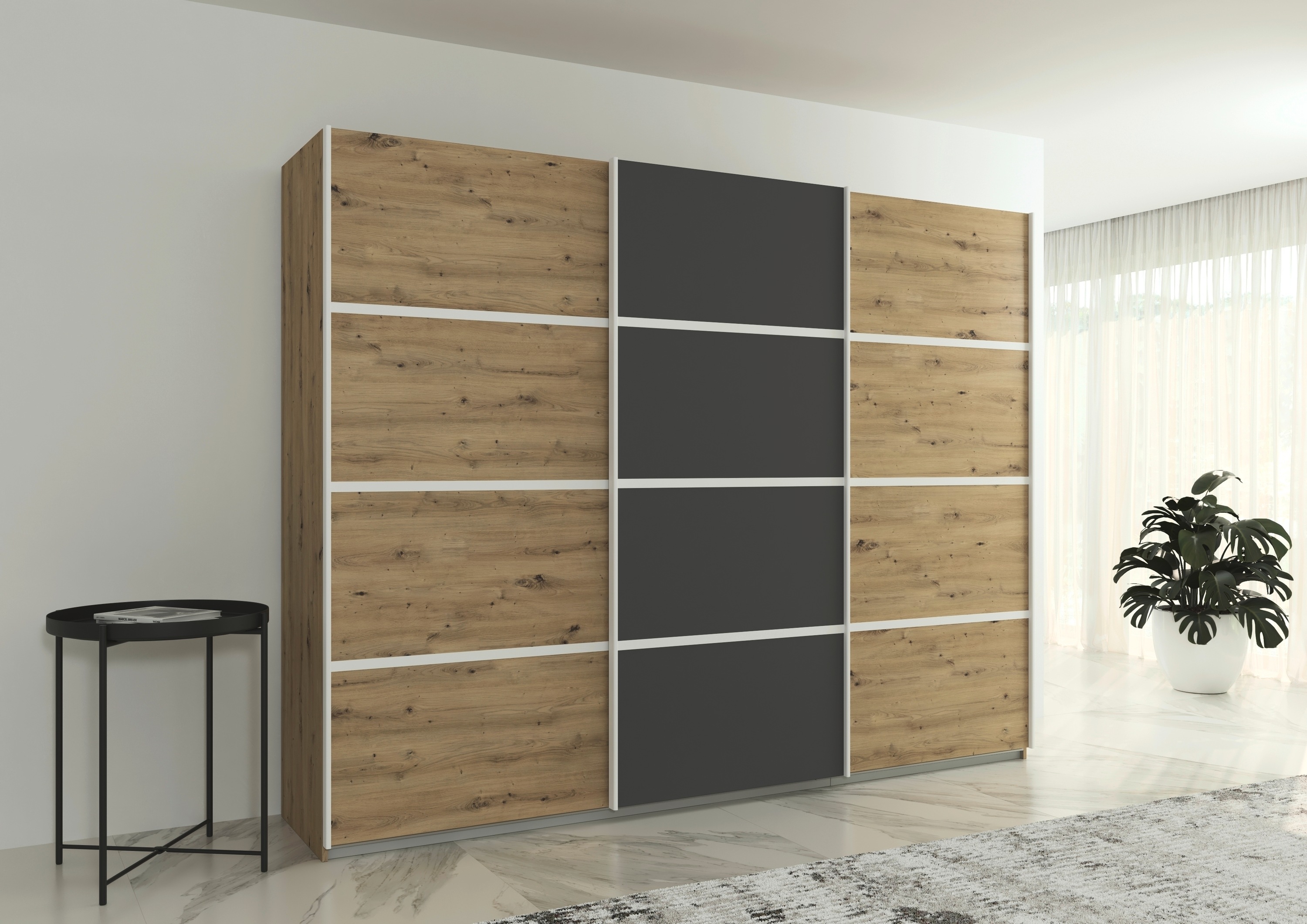 Thumbnail - rauch Kleiderschrank "Schwebetürenschrank OTTO´s Choice Garderobe Schrank TOP ANGEBOT Avola" 3 verschiedene Ausstattunge...