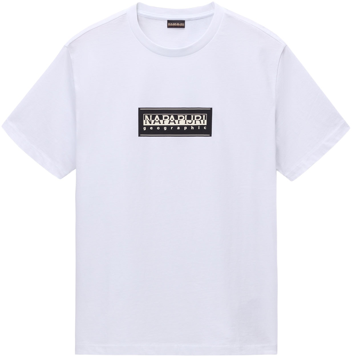 Napapijri T-Shirt »S-BOX LOGO«, mit Silikonprint