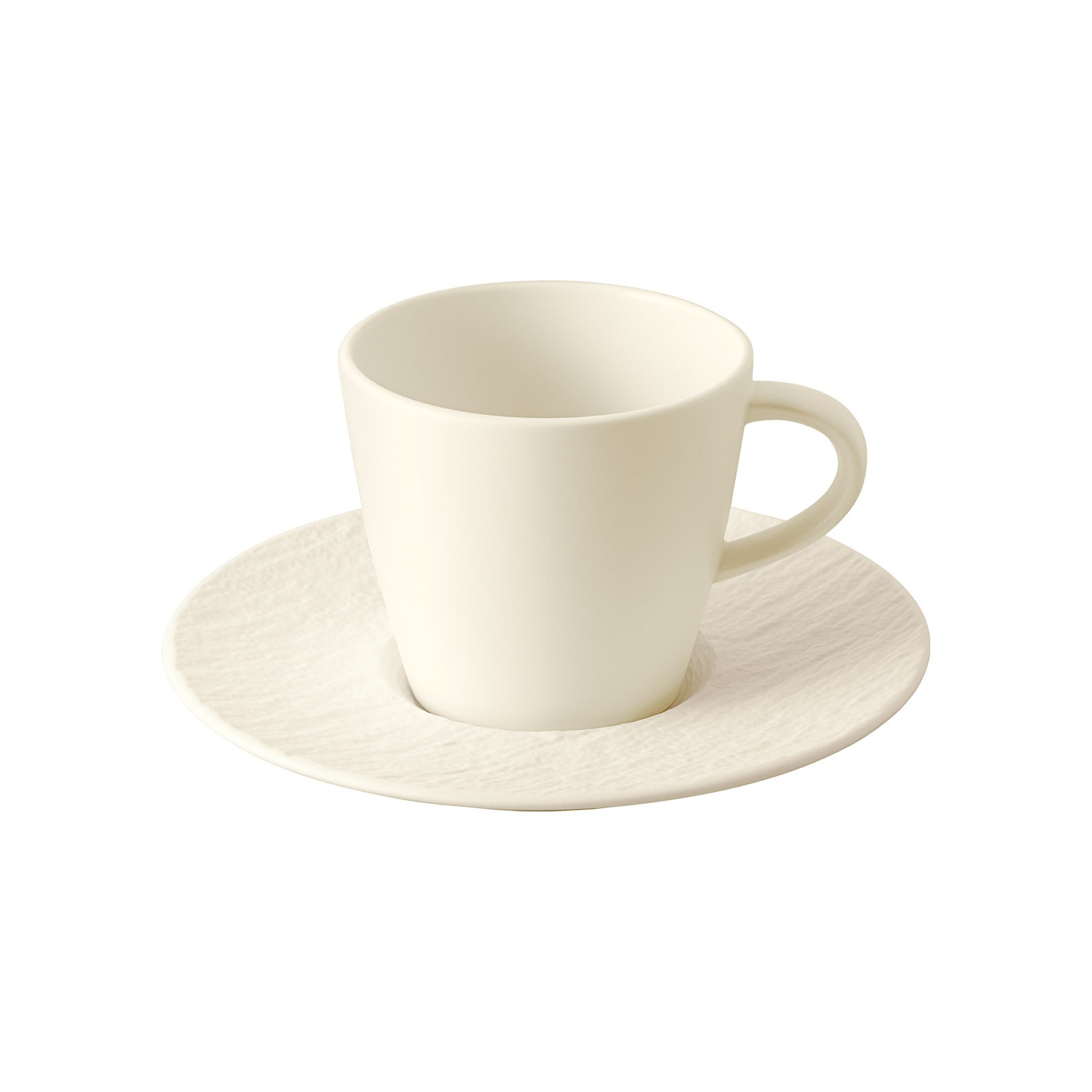 Villeroy & Boch Tasse "Kaffeetasse mit Untertasse Manufacture Rock 150 ml / günstig online kaufen