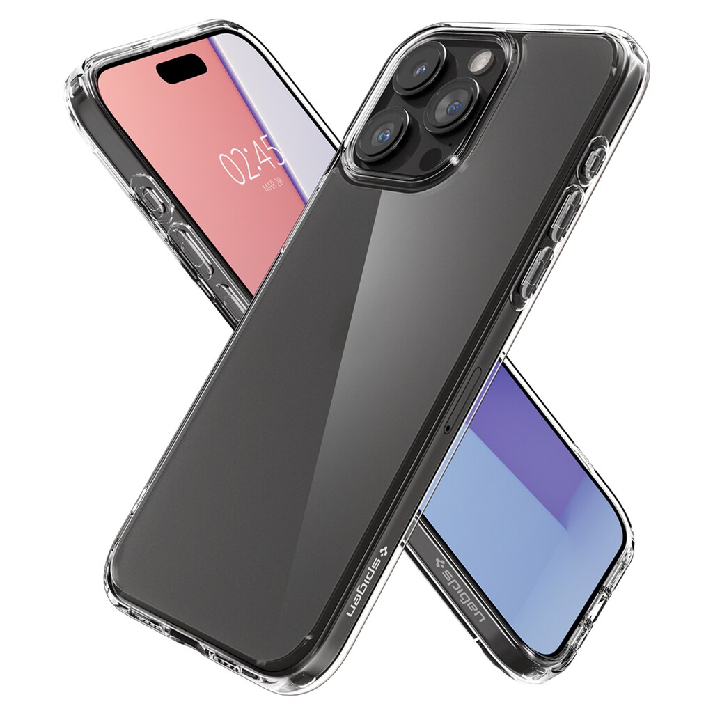 Spigen Backcover »Spigen Ultra Hybrid for iPhone 15 Pro Max«, Apple iPhone 15 Pro Max