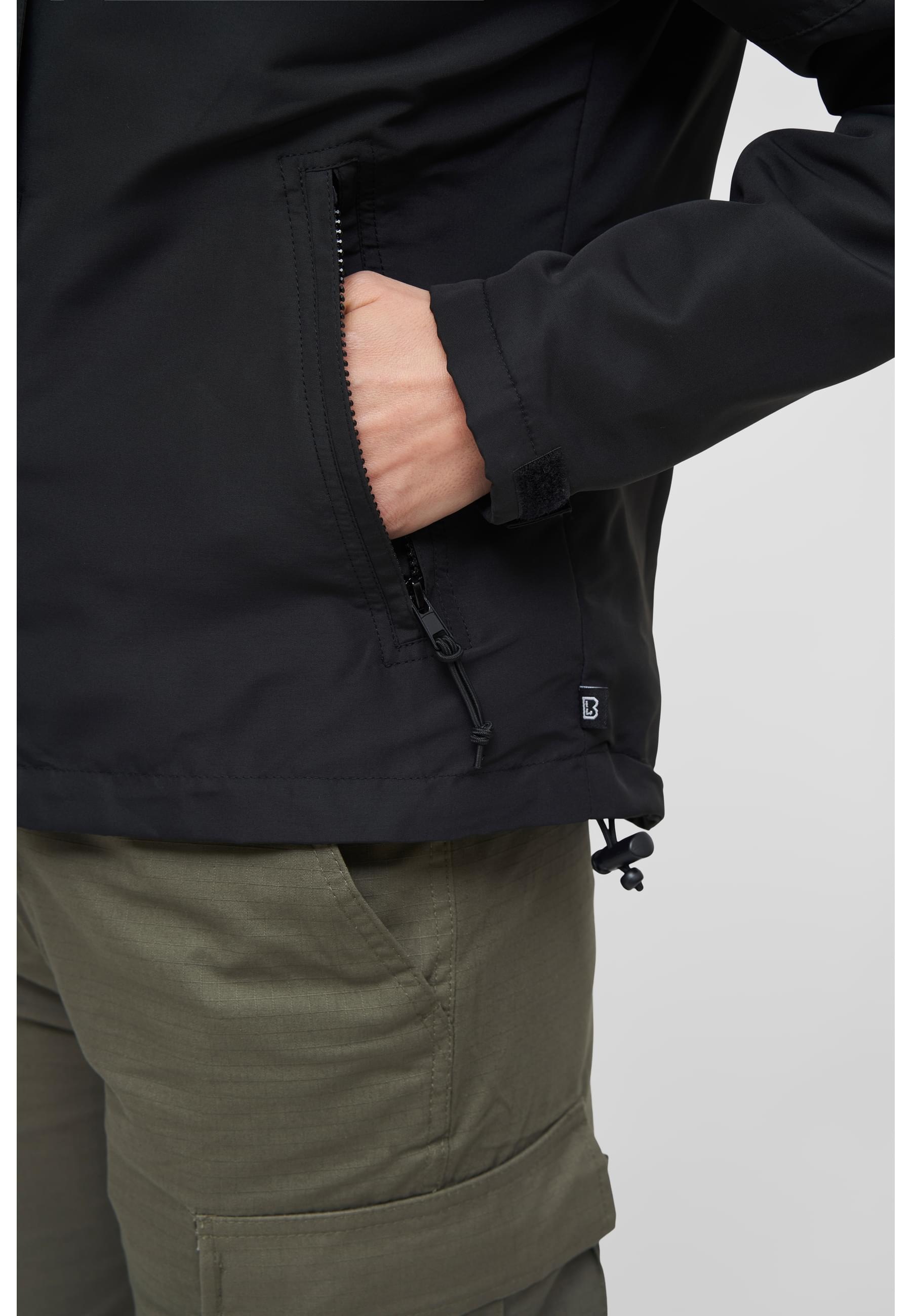 Brandit Allwetterjacke »Brandit Damen Ladies Windbreaker Frontzip«, (1 St.), mit Kapuze