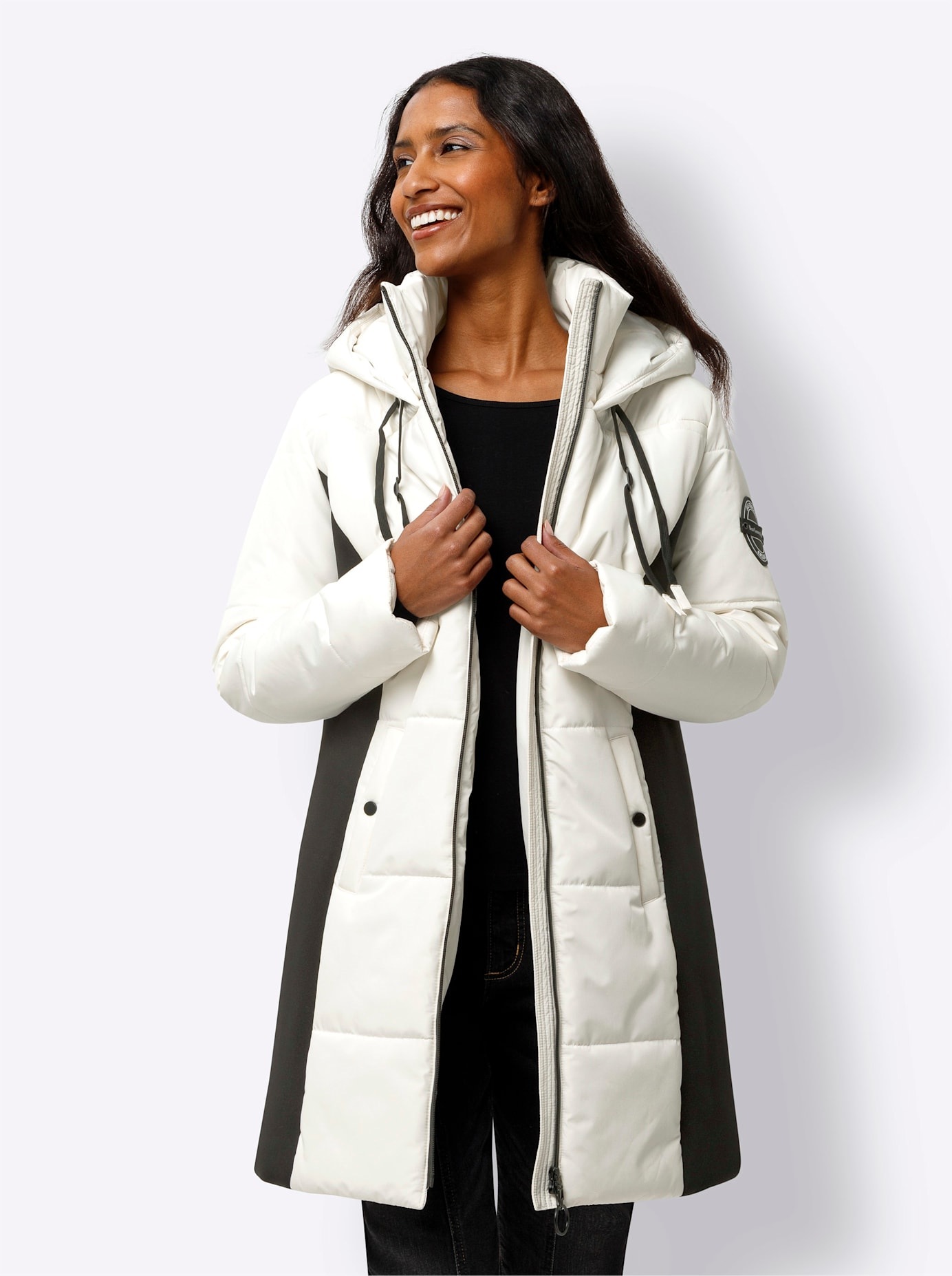heine Langjacke, mit Kapuze günstig online kaufen