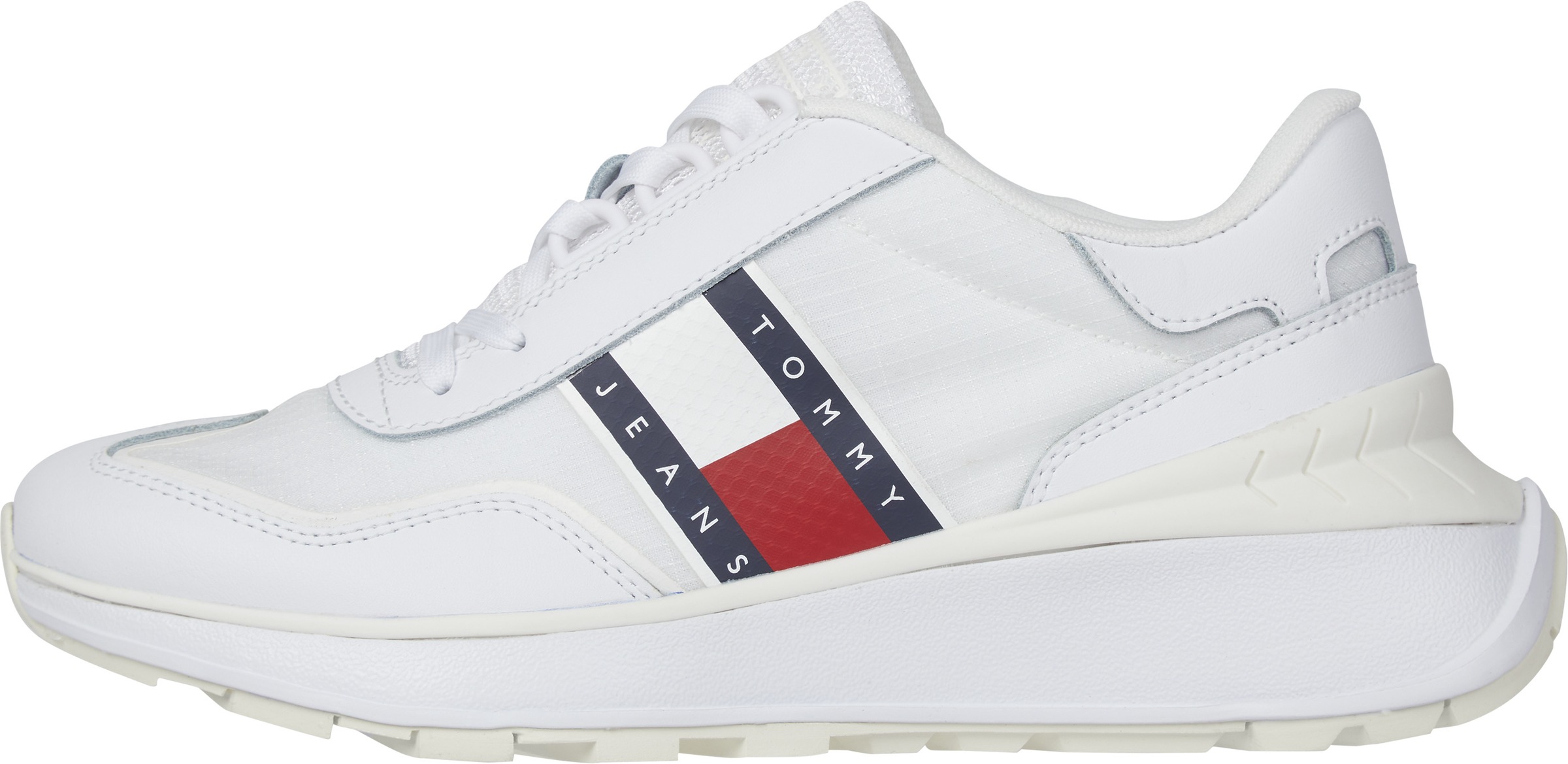 Tommy Jeans Keilsneaker »TOMMY JEANS FASHION RETRO RUN« mit seitlicher Logoflagge