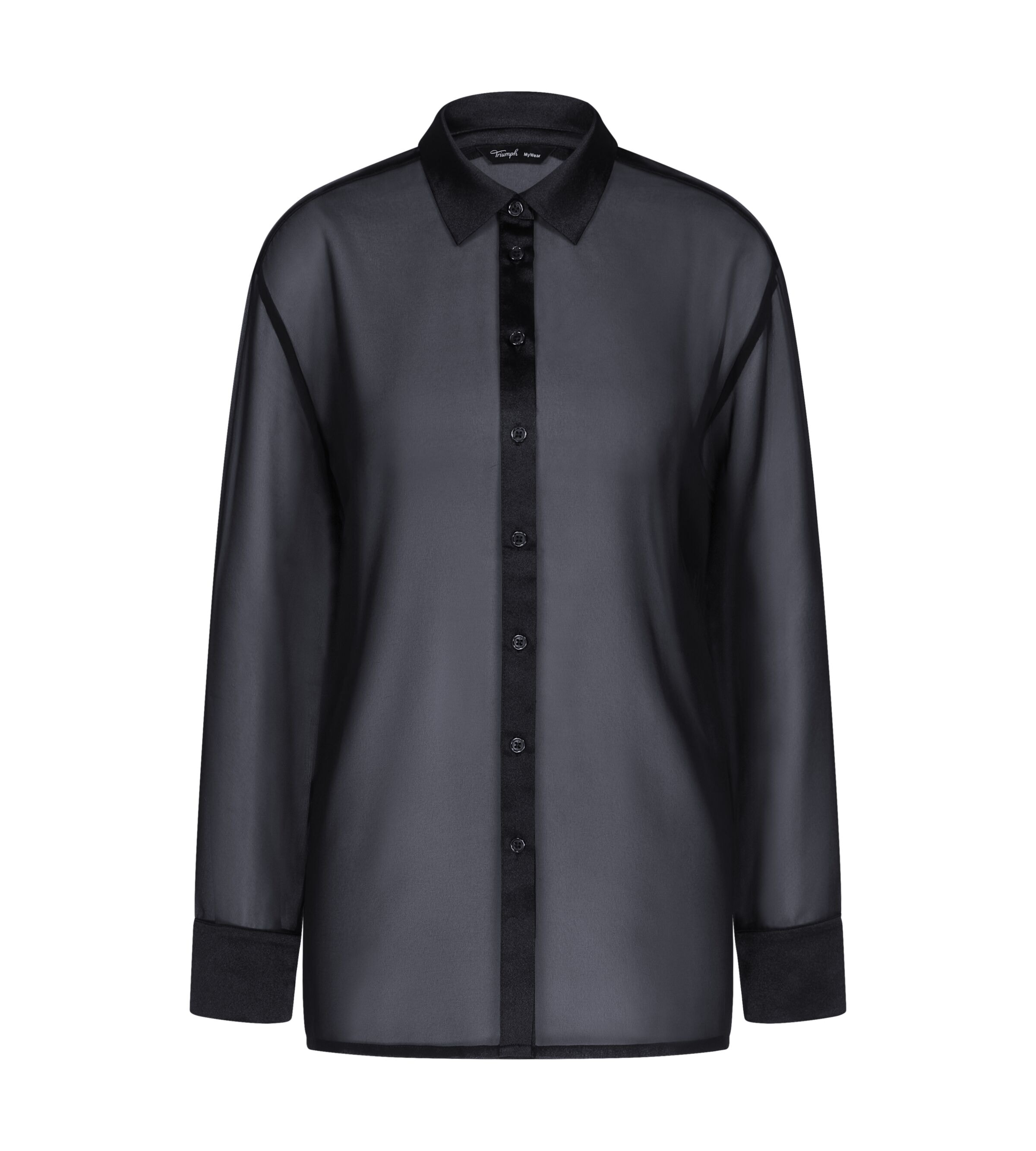 Triumph Hemdbluse »A Weekend to Remember Shirt«, transparenter Look