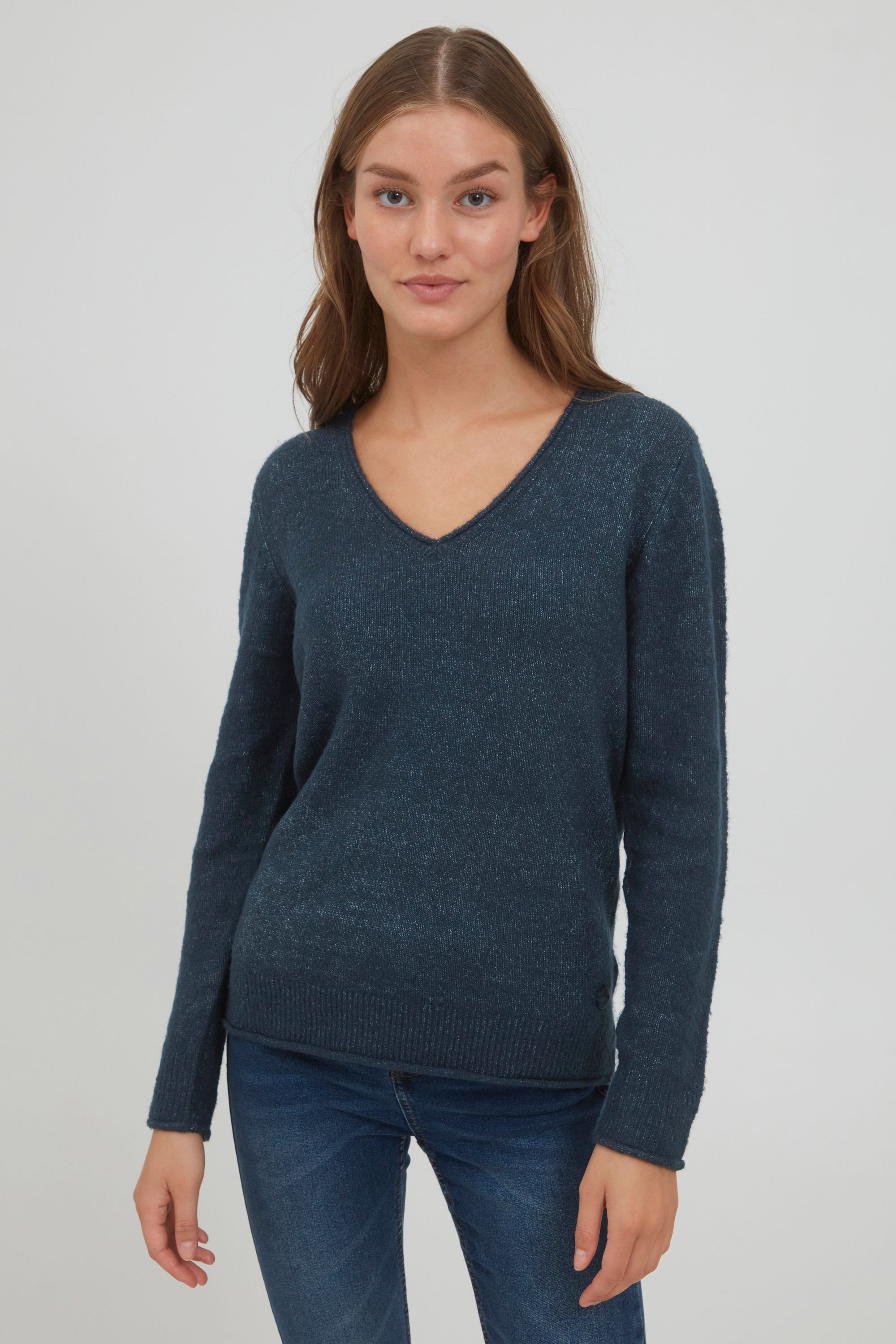 OXMO Strickfleece-Pullover "Strickpullover OXIlva" günstig online kaufen