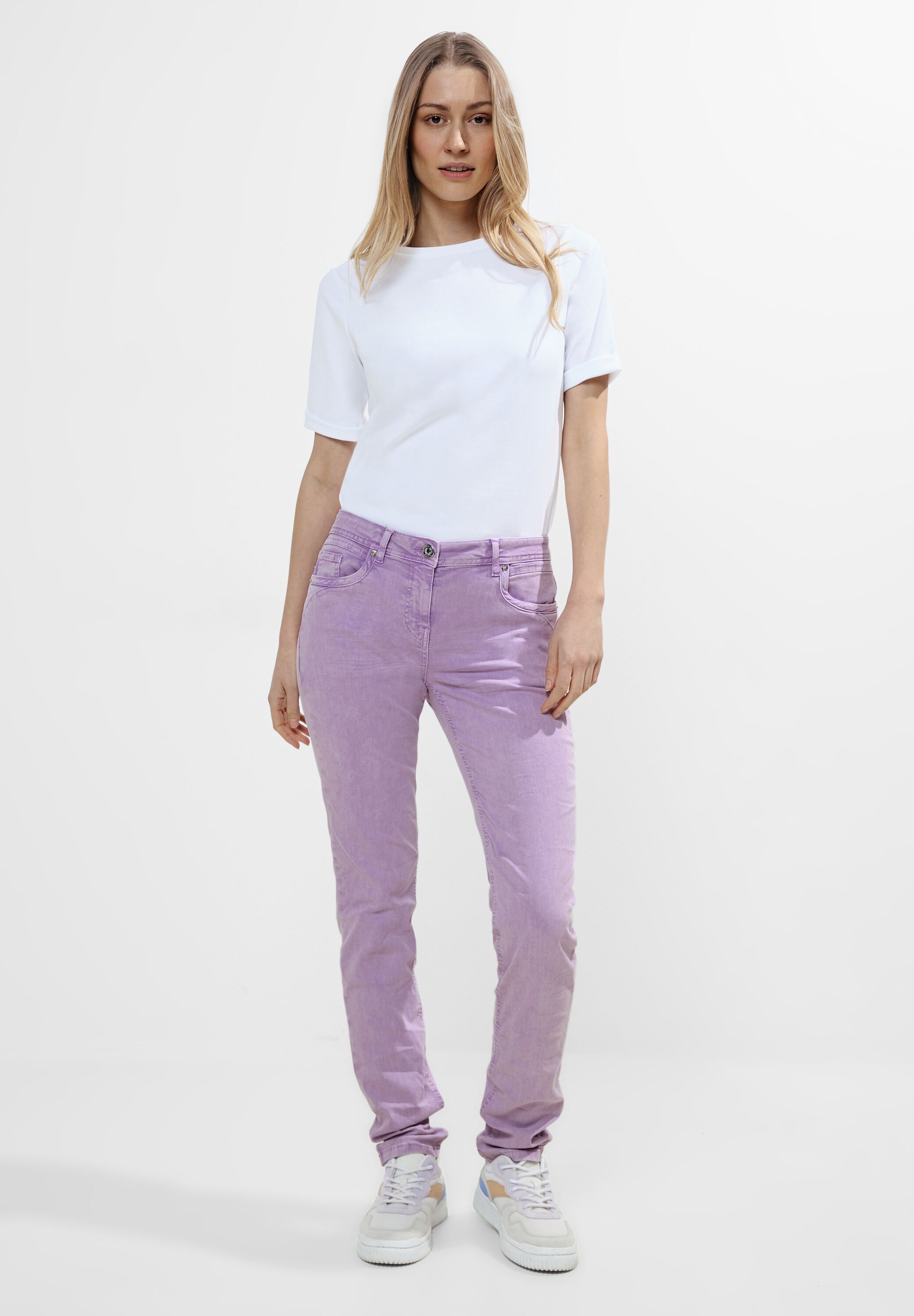 Cecil Gerade Jeans, Middle Waist