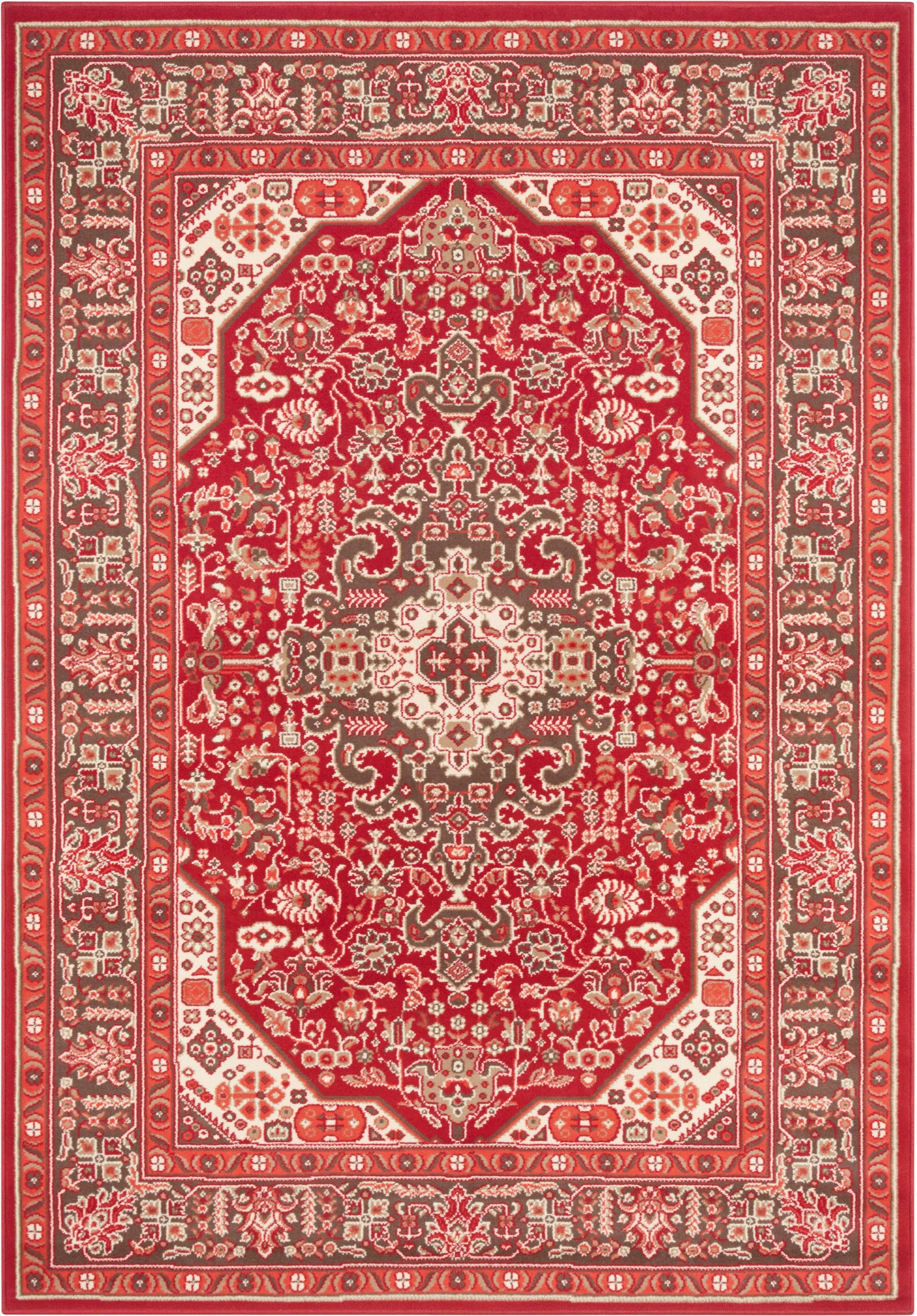 NOURISTAN Teppich »Skazar Isfahan«, rechteckig, Kurzflor, Orient, Teppich, Vintage, Esszimmer, Wohnzimmer, Flur