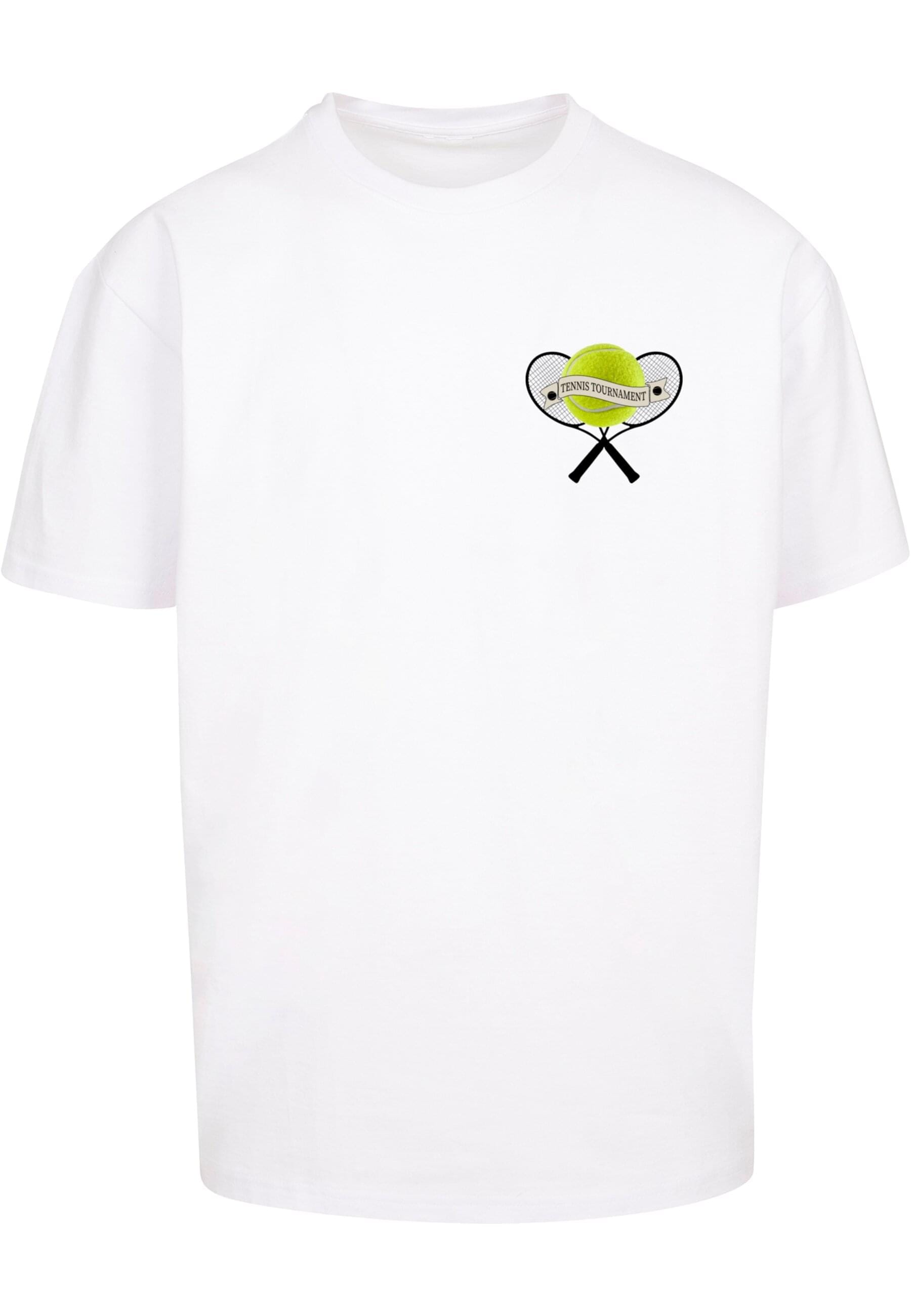 Merchcode T-Shirt "Merchcode Herren Tennis Tournament Heavy Oversized Tee" günstig online kaufen