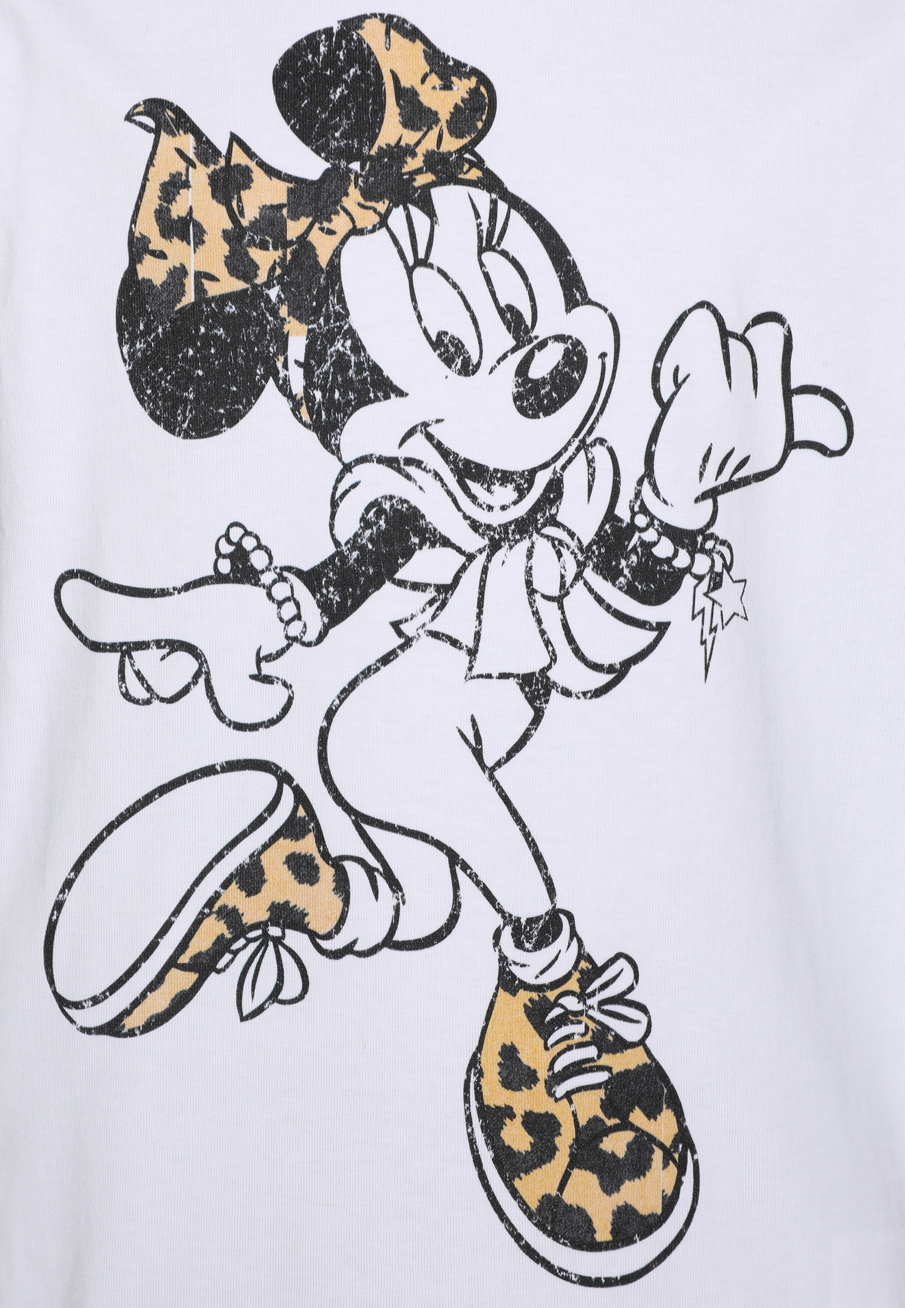 MisterTee T-Shirt »MisterTee Minnie Mouse Leo Tee« 1