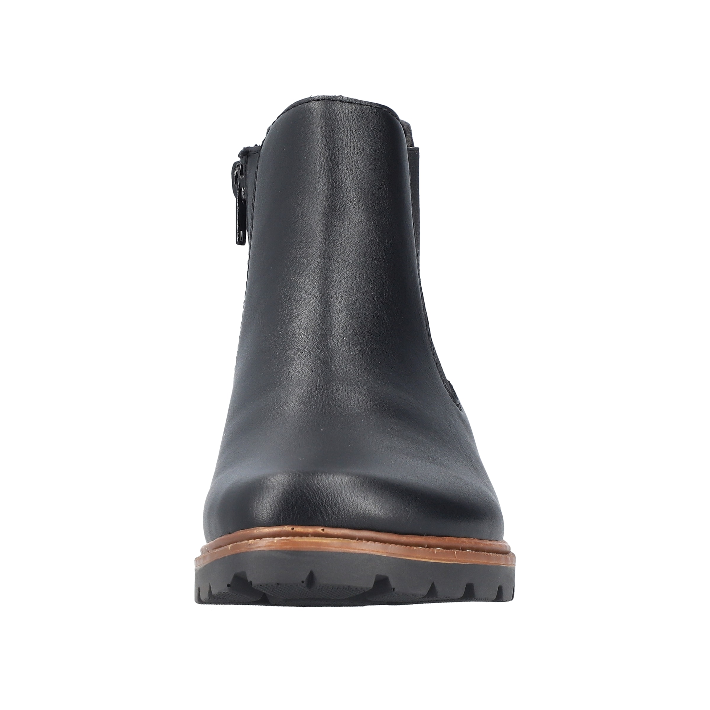 Rieker Chelseaboots  Stiefelette, Schlupfboots mit Stretch und Reißverschluss