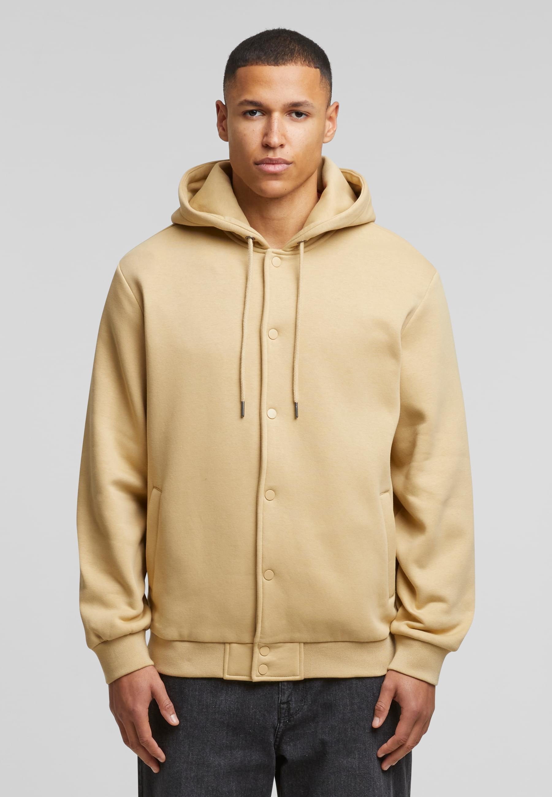 URBAN CLASSICS Sweatjacke »Urban Classics Fluffy Fleece Hoodjacket«