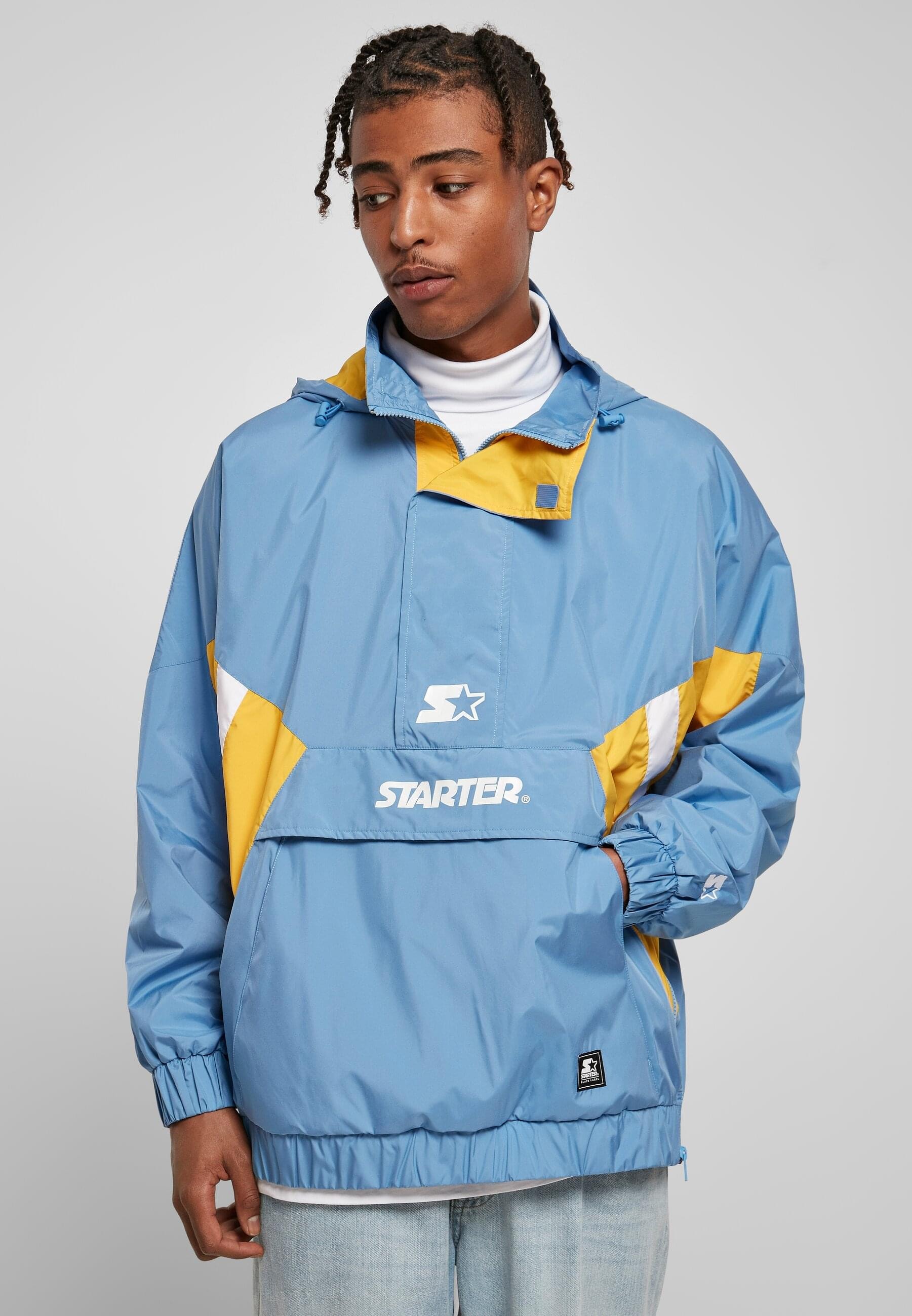 Starter Black Label Allwetterjacke »Starter Black Label Herren Starter Windbreaker«, (1 St.), ohne Kapuze
