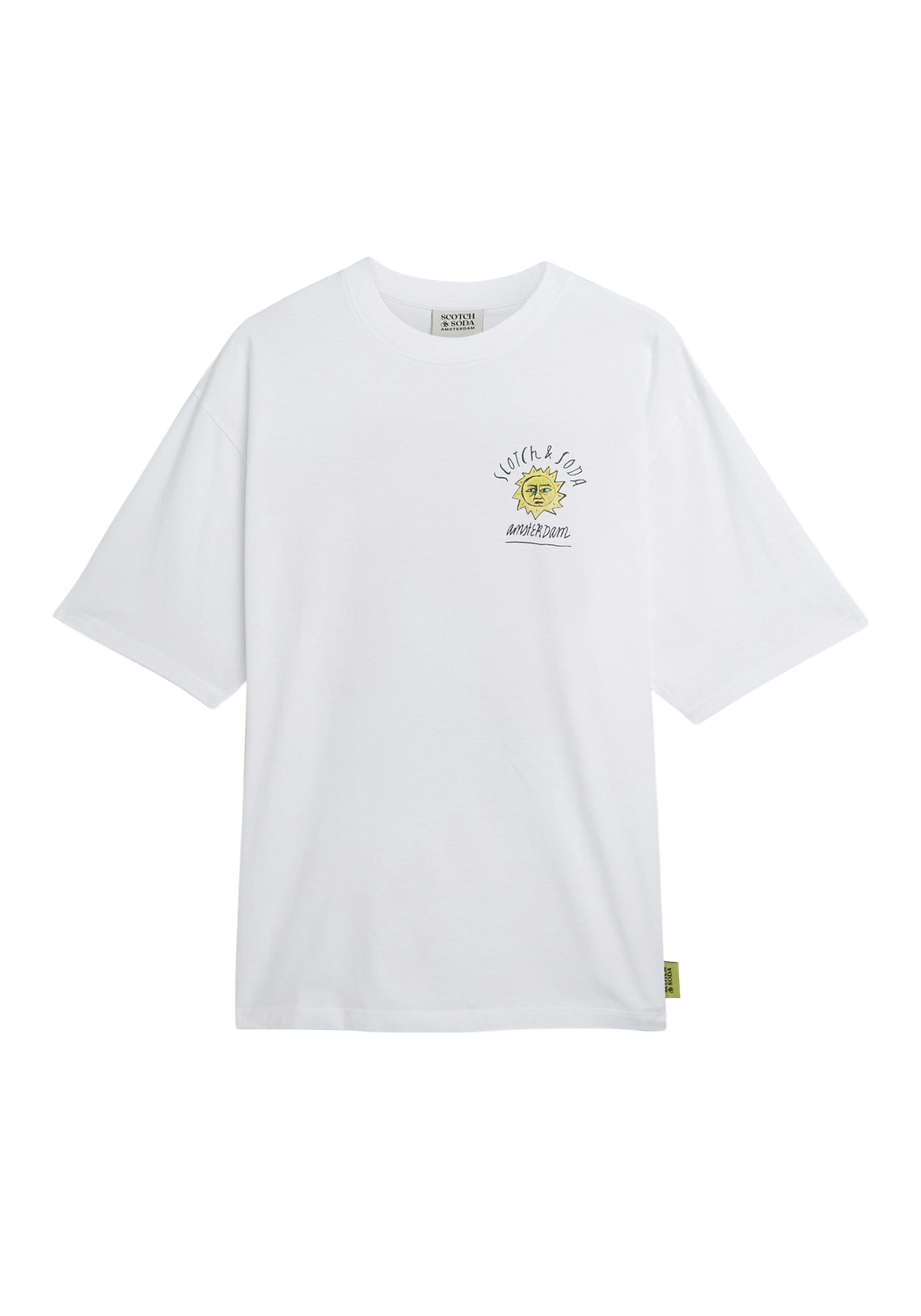 Scotch & Soda T-Shirt "T-Shirt Front & Back Artwork Tee 1er Pack" 1 tlg.