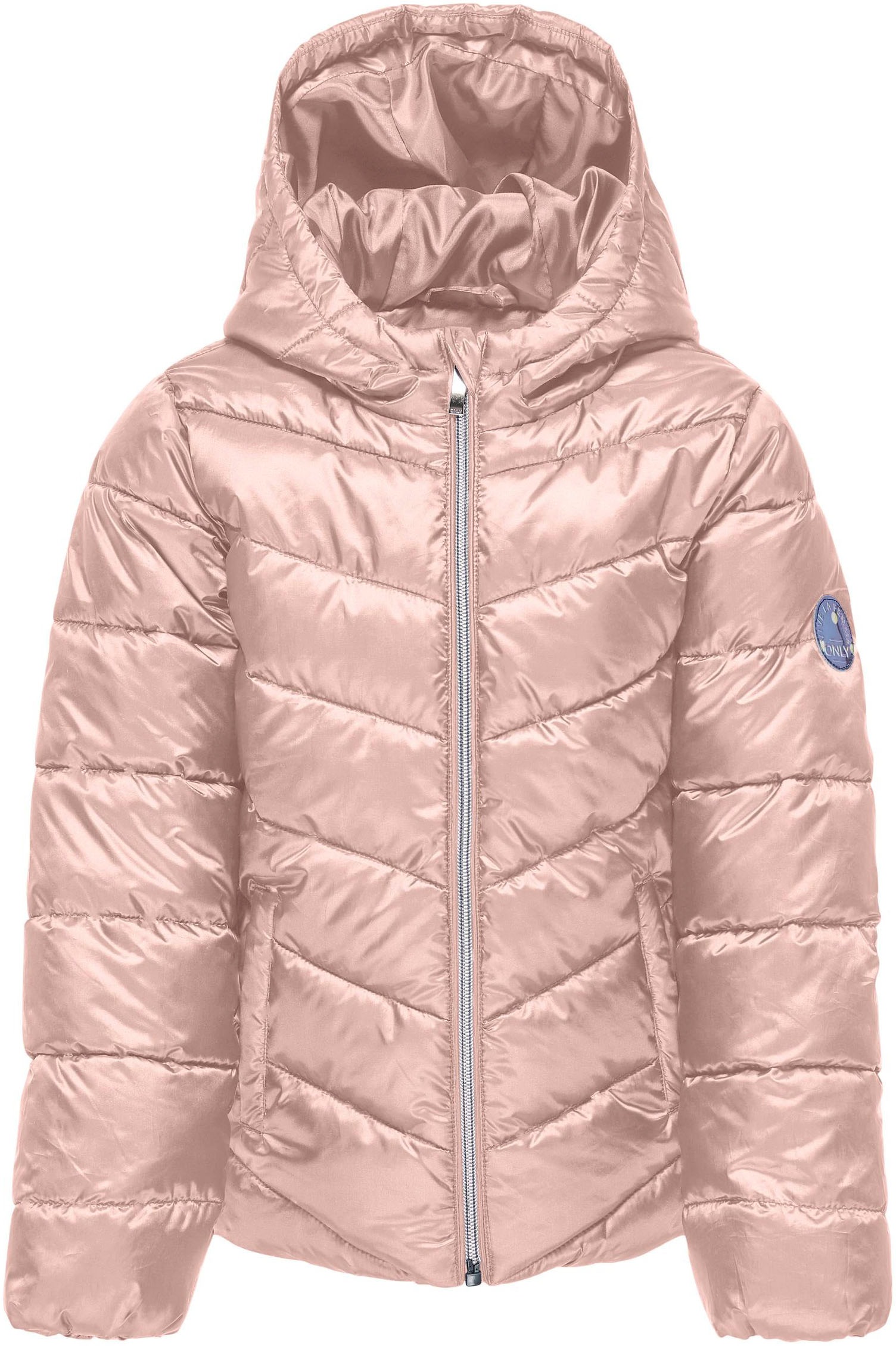 KIDS ONLY Steppjacke »KOGNEWTALIA NEA BAUR bestellen QUILTD OTW«, CP JACKET Kapuze | online mit AOP