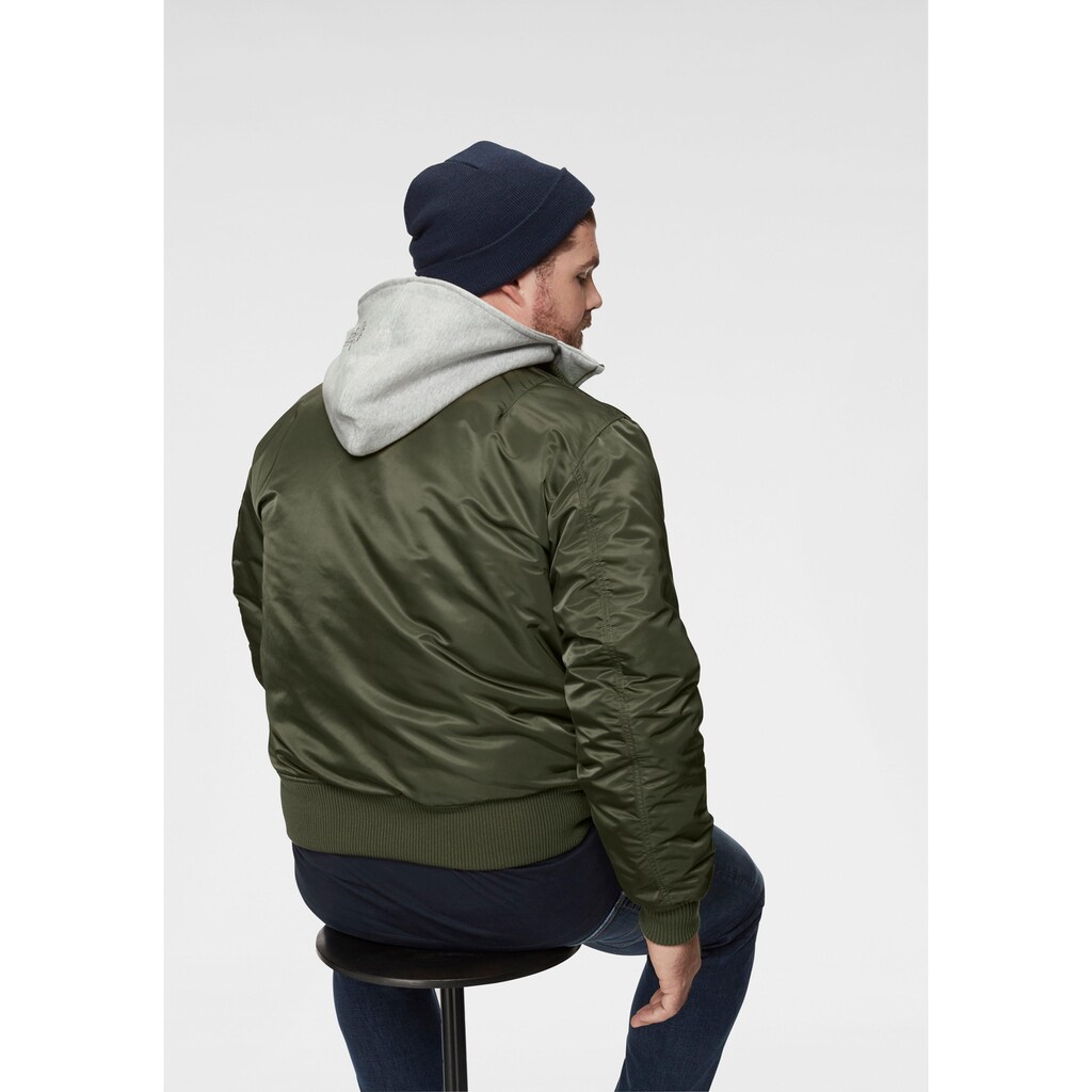 Alpha Industries Bomberjacke »MA-1 D-TEC«, mit Kapuze