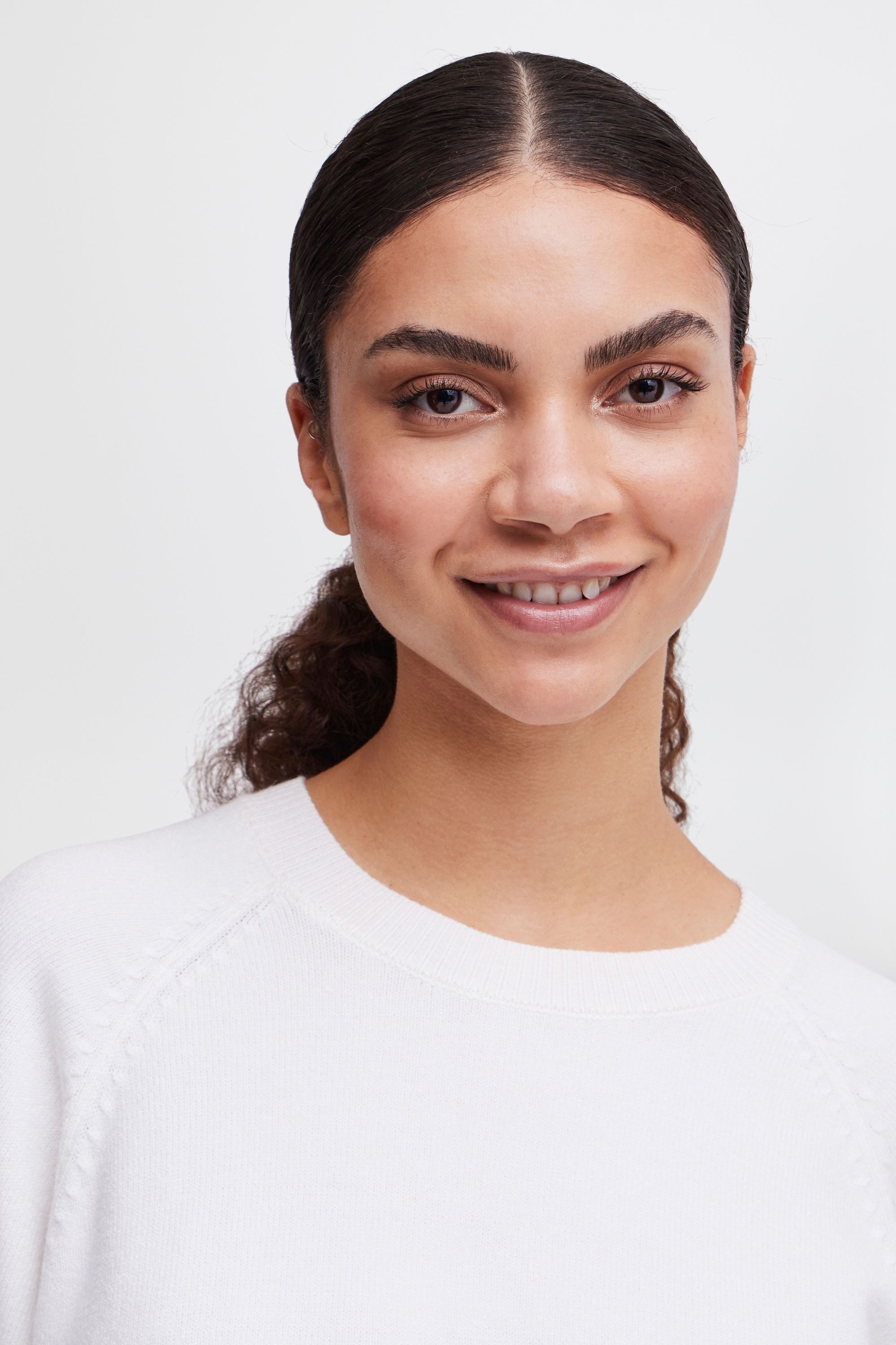 b.young Strickfleece-Pullover »Strickpullover BYNonina«