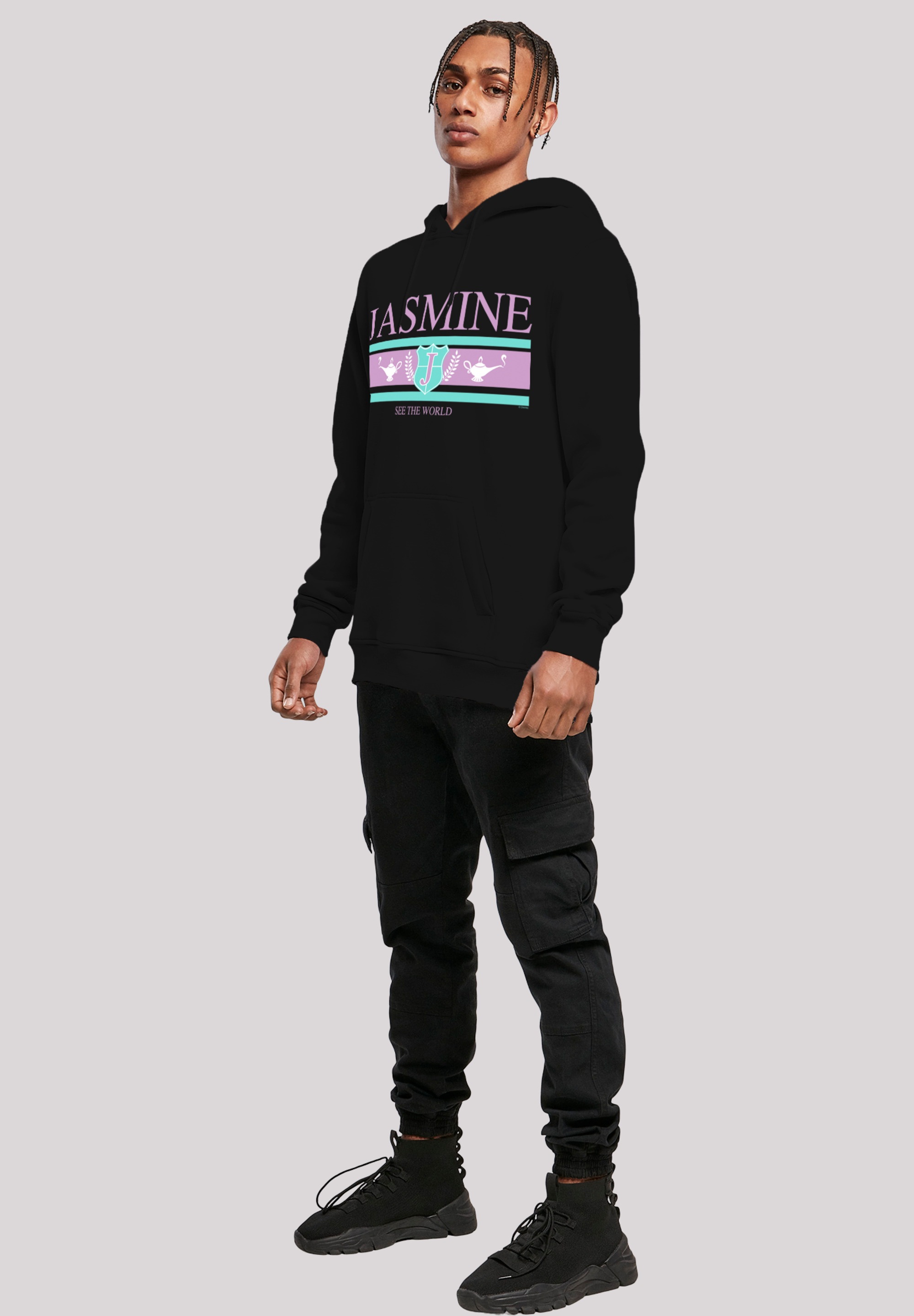 F4NT4STIC Kapuzenpullover »Disney Jasmine See The World«, Print