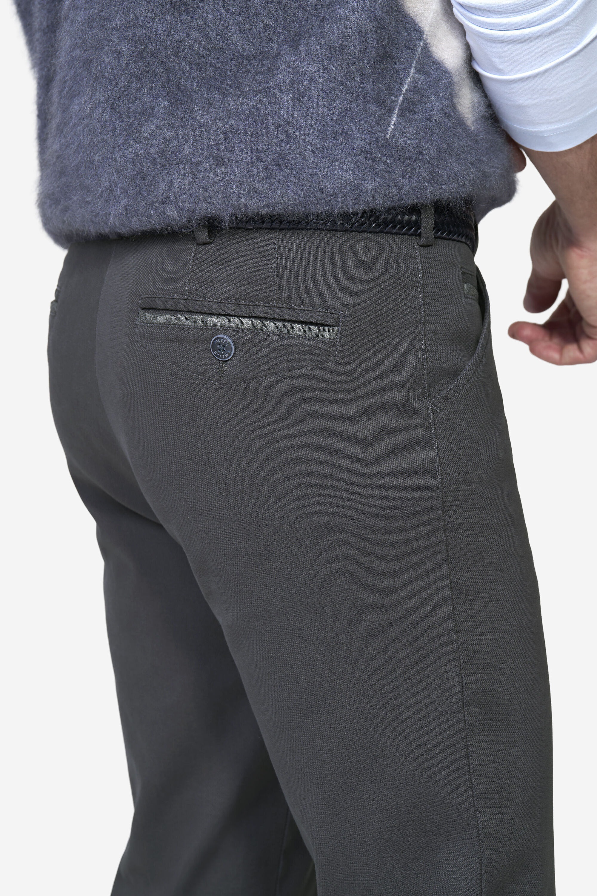 MEYER Chinos »Chicago 2-5627«  im Canvas Look
