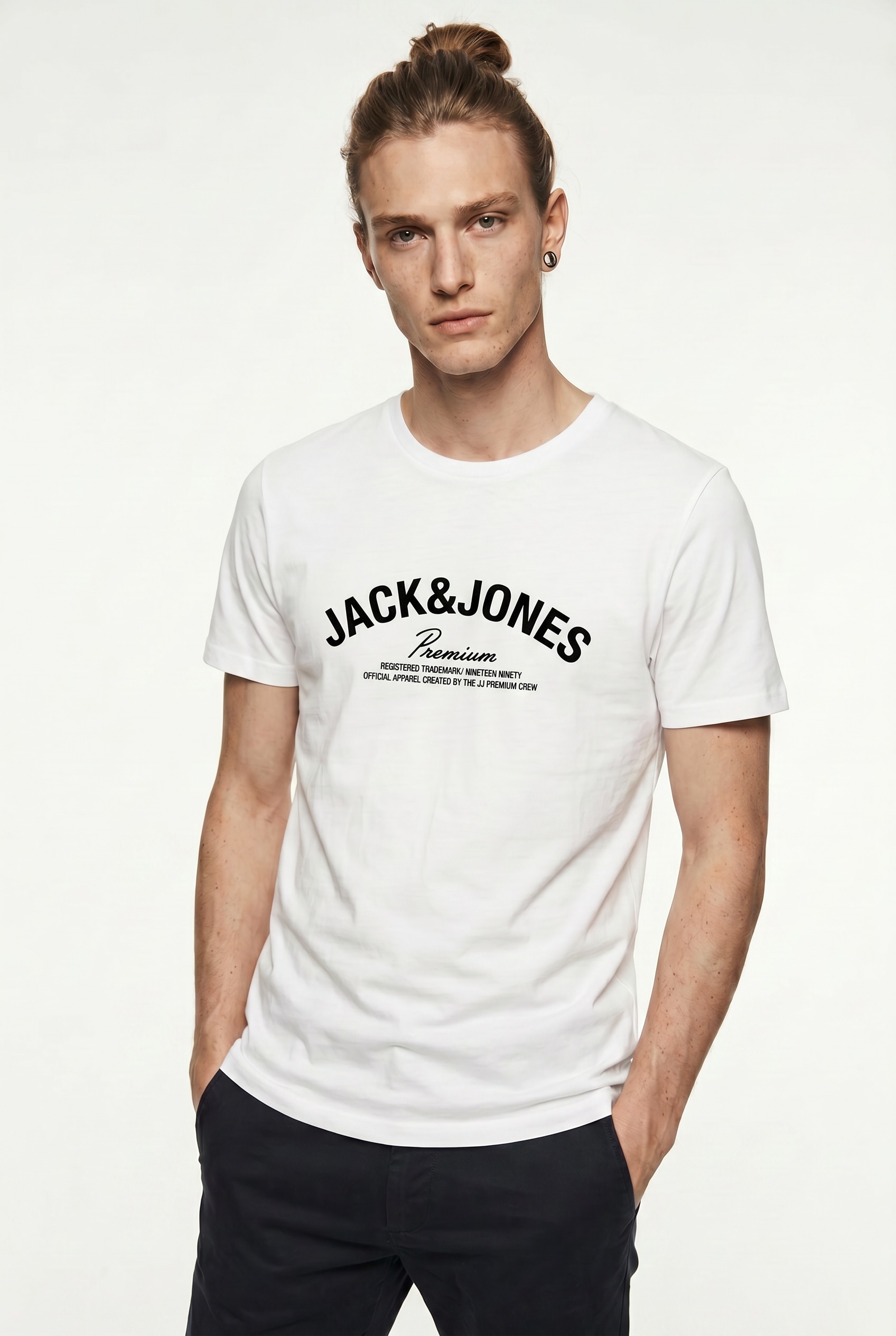 Jack & Jones T-Shirt "JPRBLATOMMY SS TEE FST" mit Logo Schriftzug