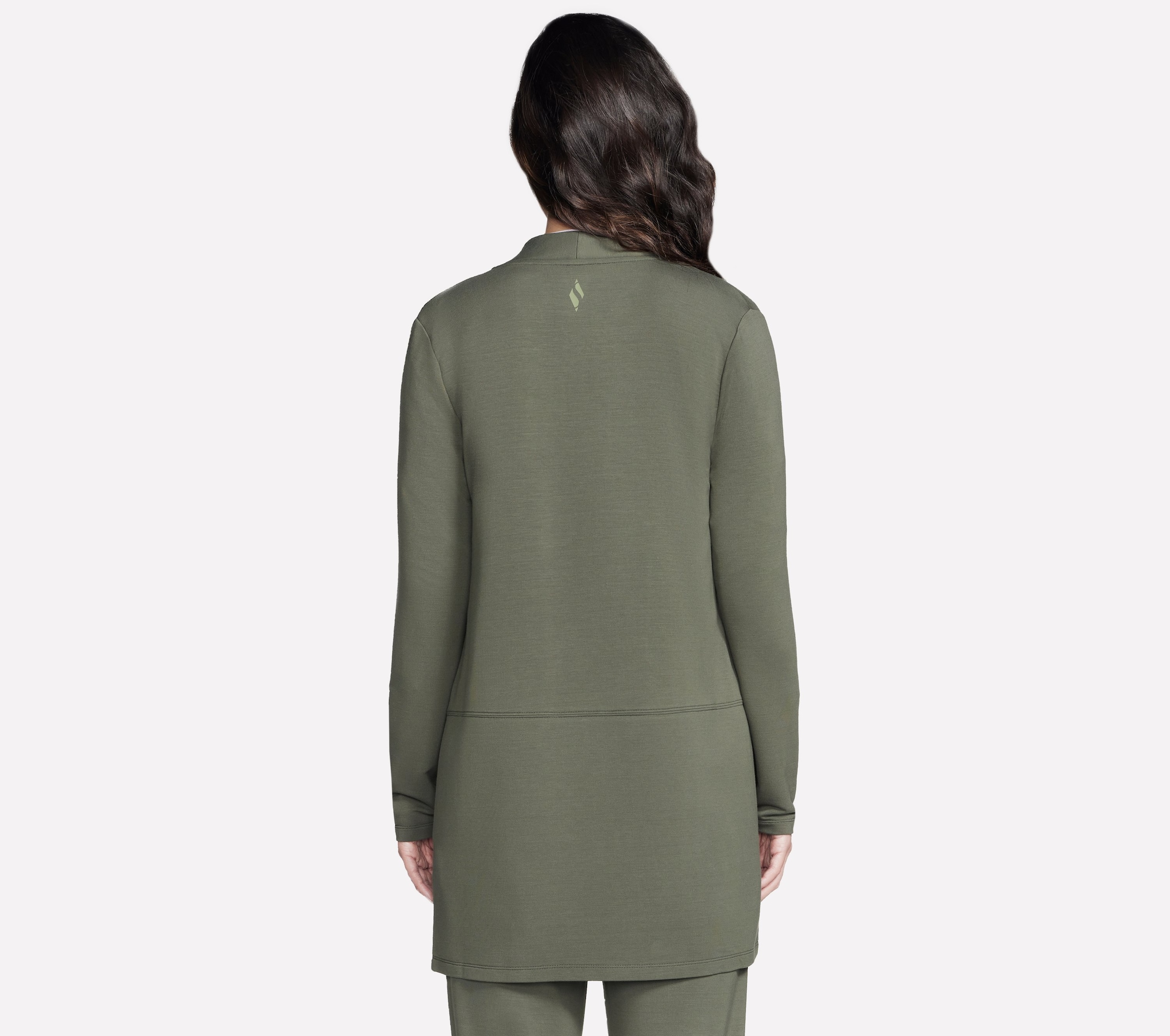 Skechers Cardigan sportlicher Cardigan, Langarm-Design, ohne Verschluss